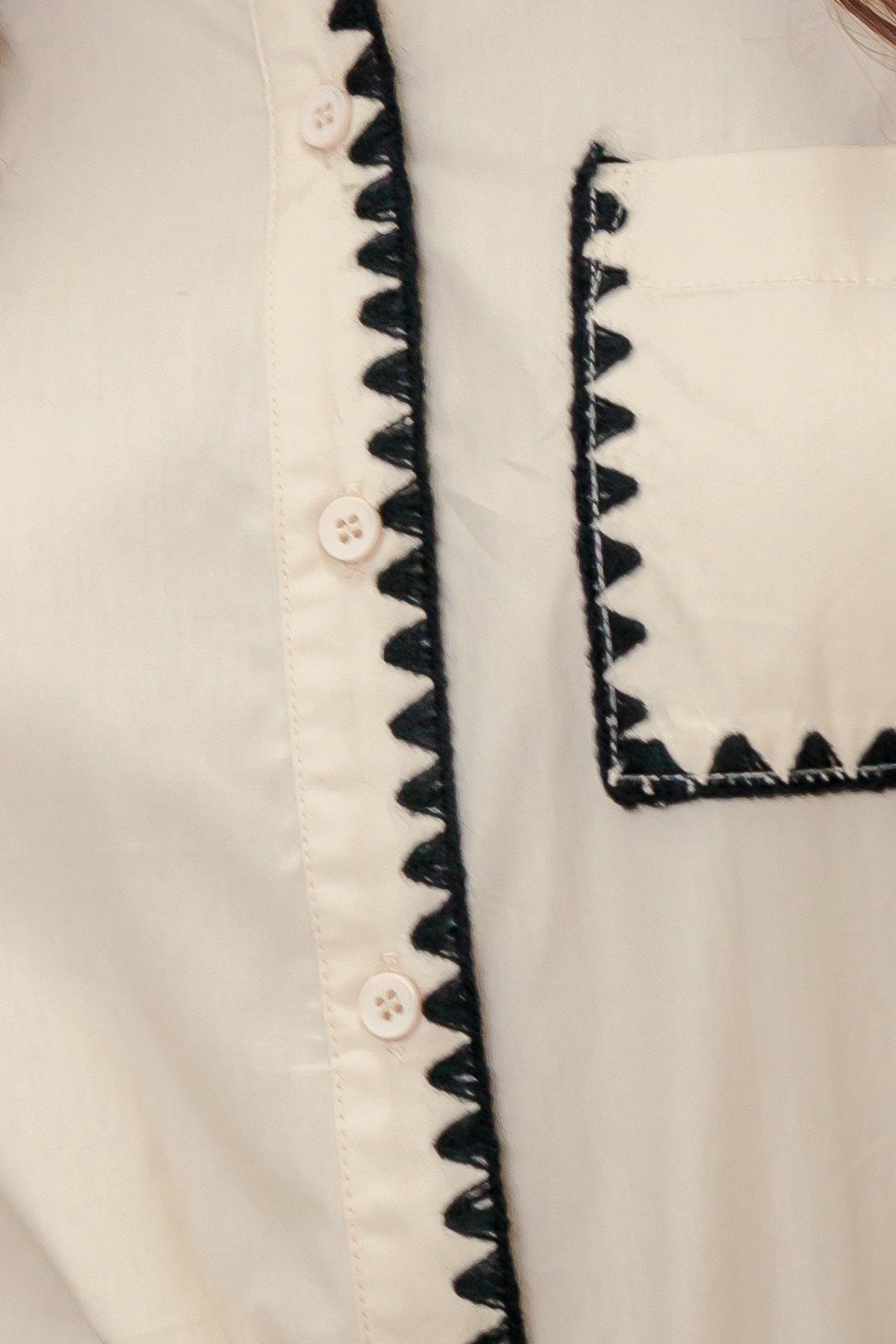 MONO EDGE WOVEN TOP - MaraFormigone