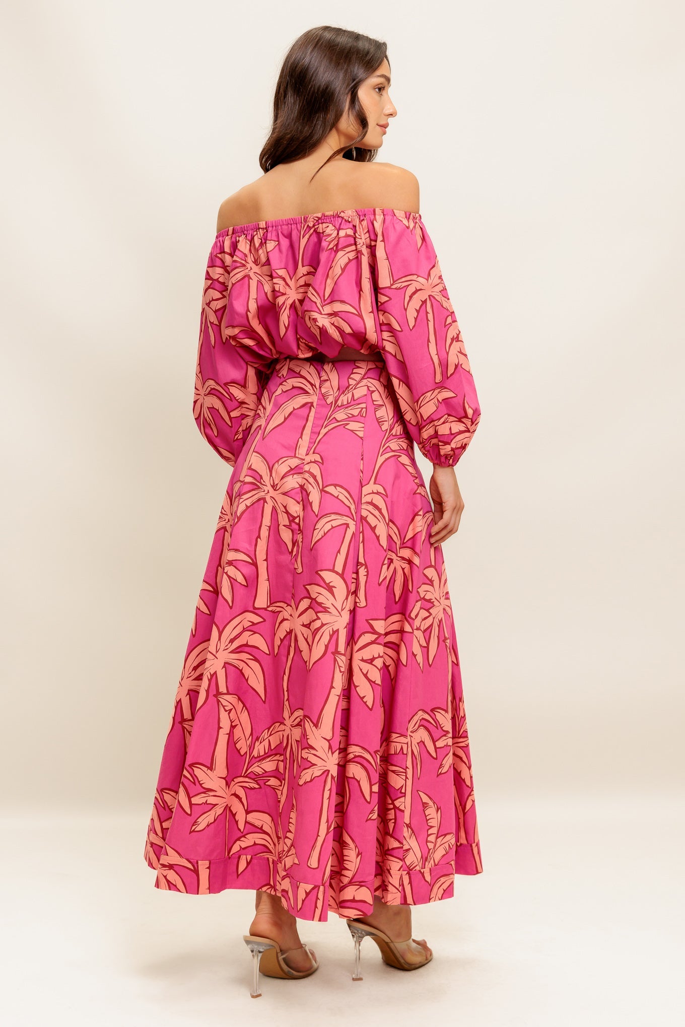 PARADISE MATCH WOVEN TOP AND SKIRT SET - MaraFormigone