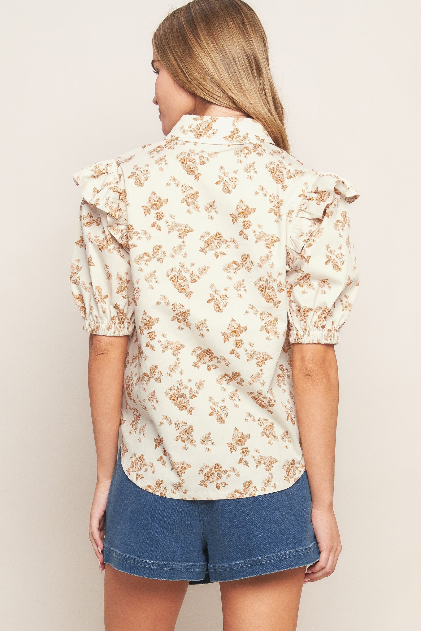 SWEET TERRACOTTA WOVEN TOP - MaraFormigone