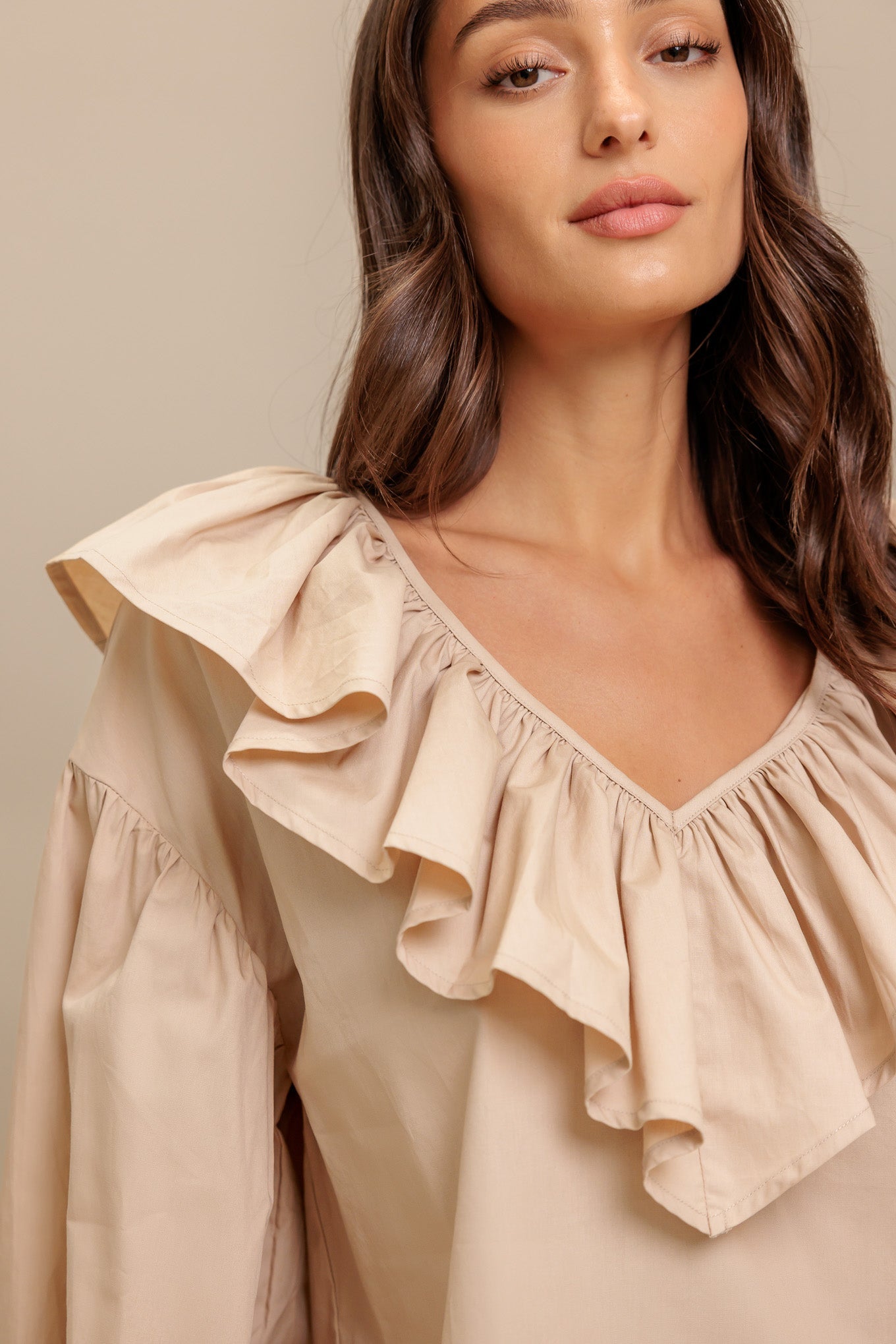 COUTURE CODE WOVEN TOP - MaraFormigone