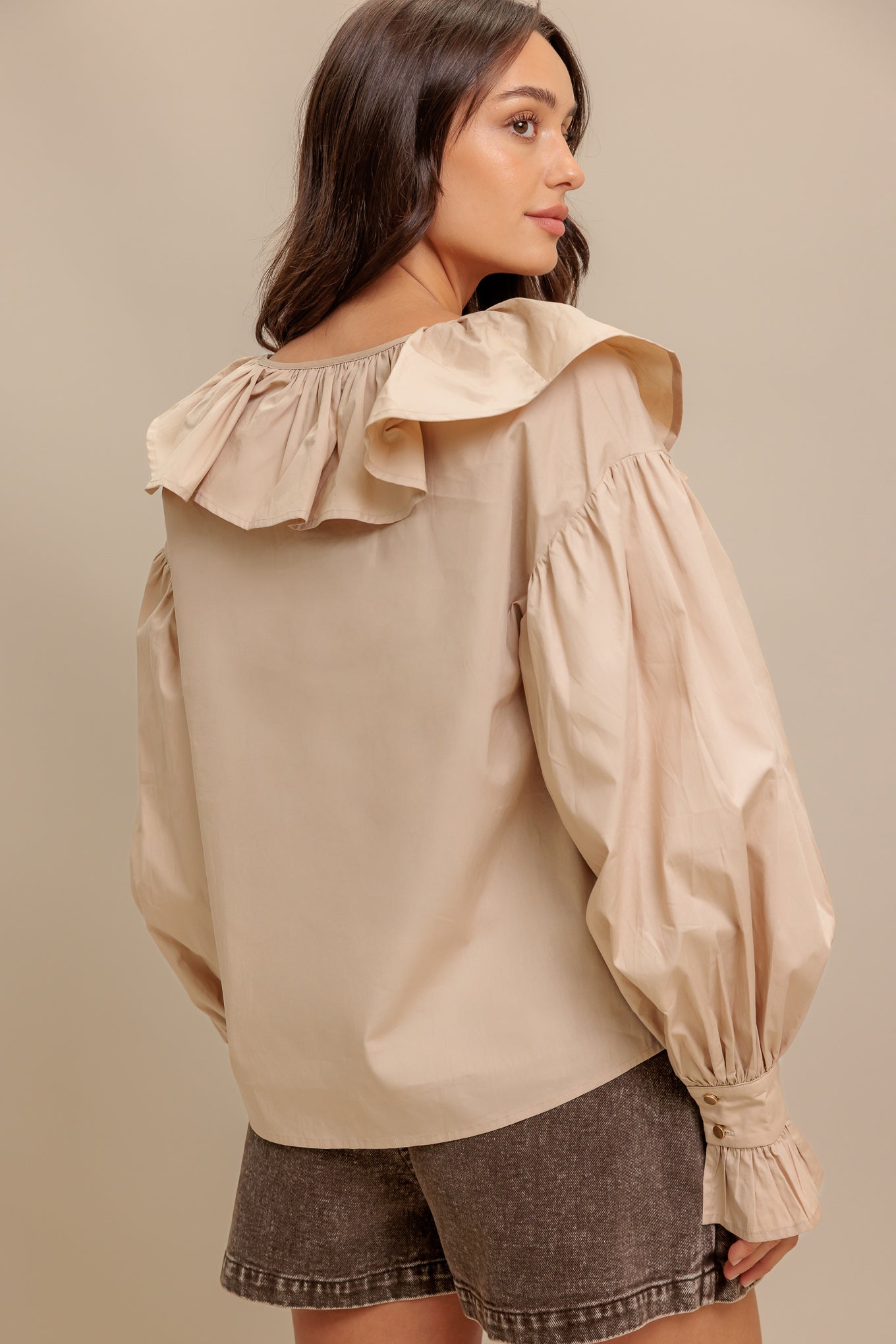 COUTURE CODE WOVEN TOP - MaraFormigone