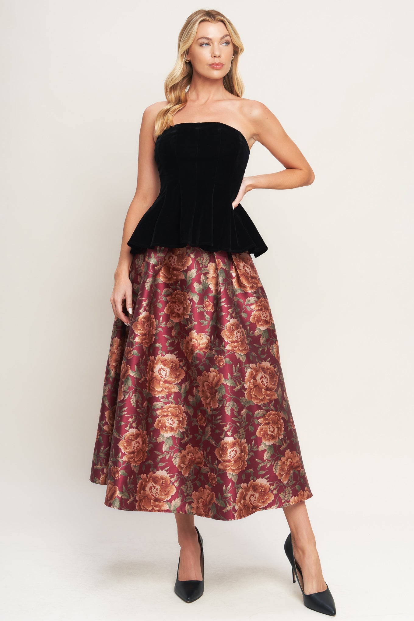 TOP DE TERCIOPELO REAL