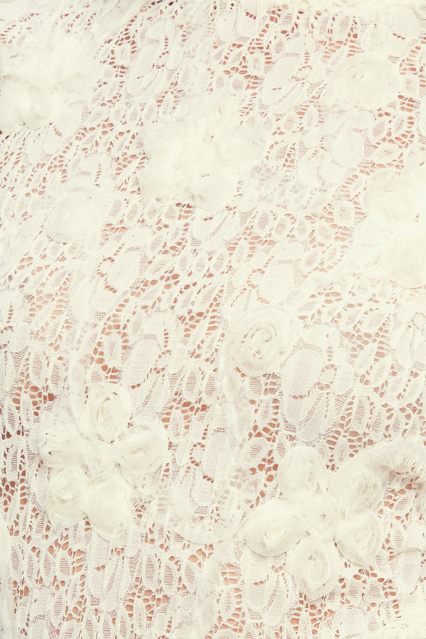 TOP DE SUÉTER FLORAL TRANSPARENTE ROMÁNTICO