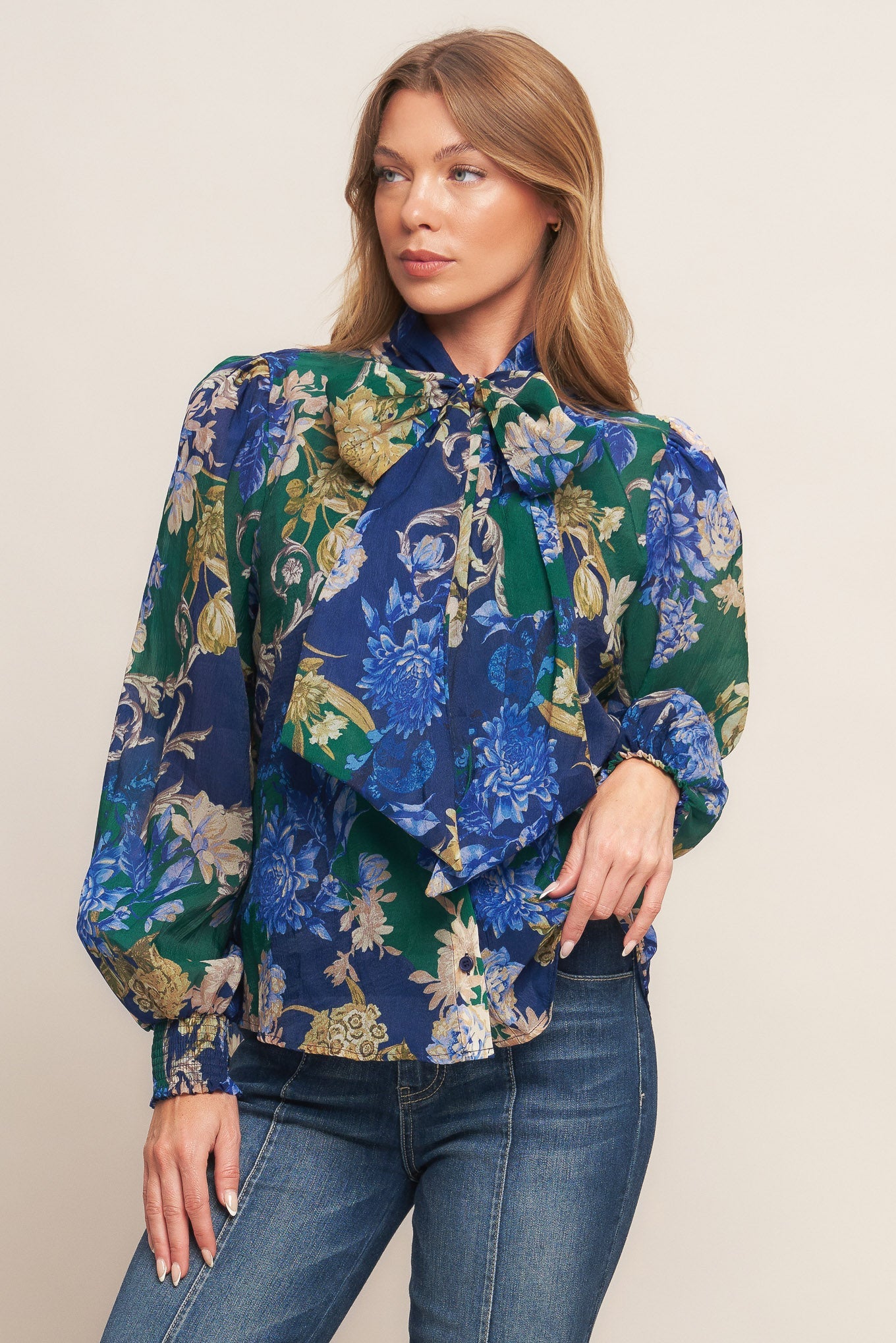 ROYAL TAPESTRY WOVEN TOP - MaraFormigone