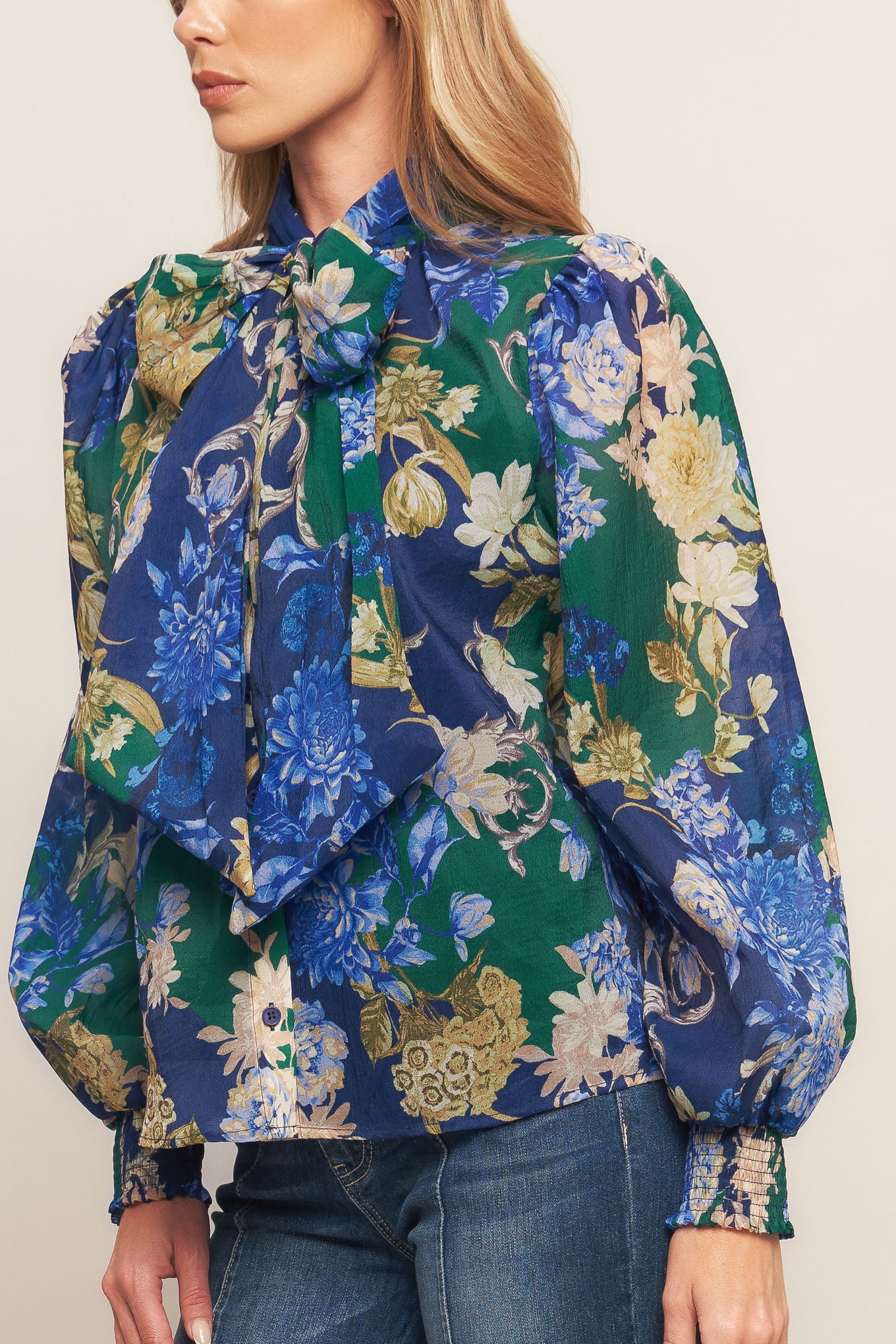 ROYAL TAPESTRY WOVEN TOP - MaraFormigone