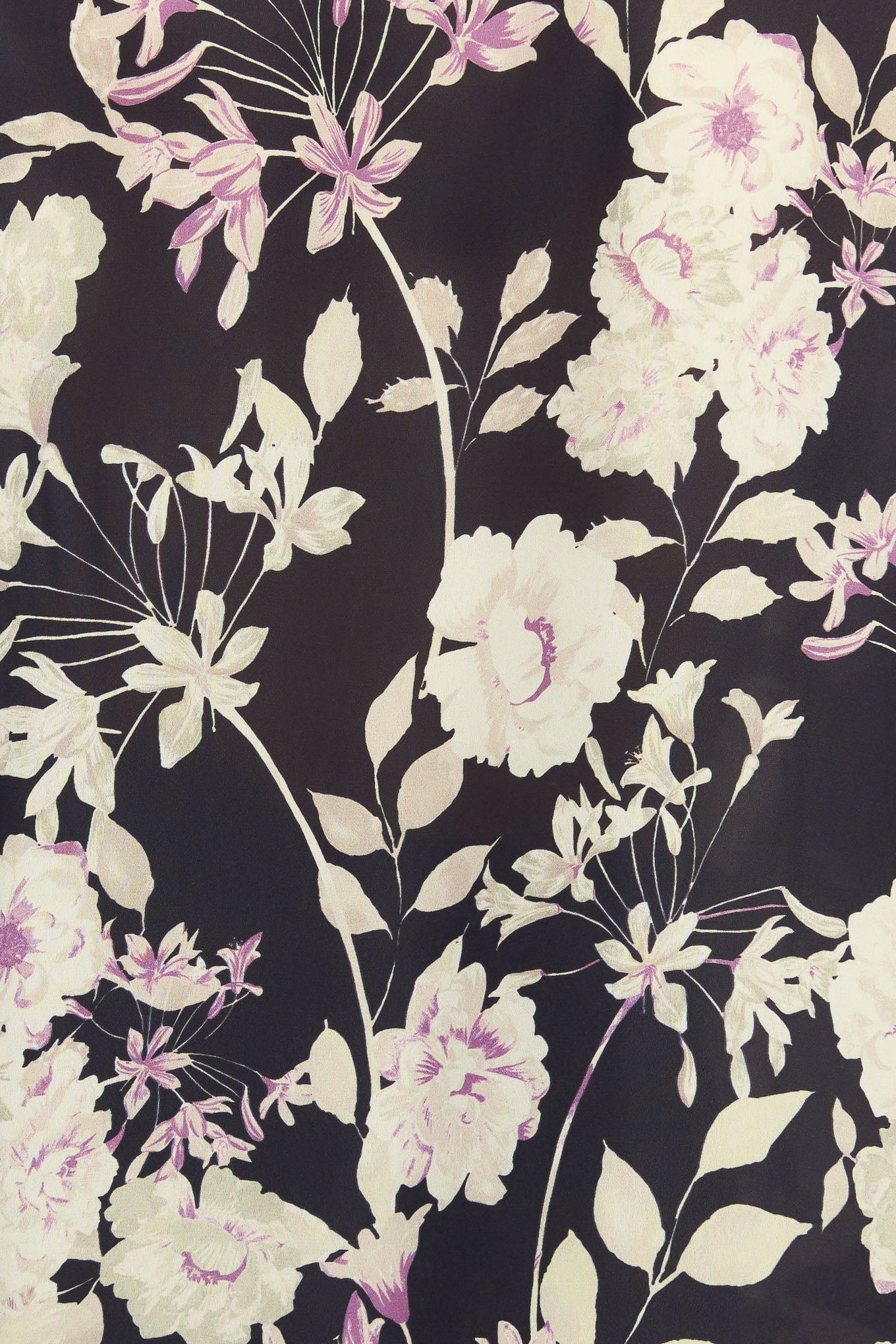 GARDEN GLAM BLACK WOVEN TOP - MaraFormigone