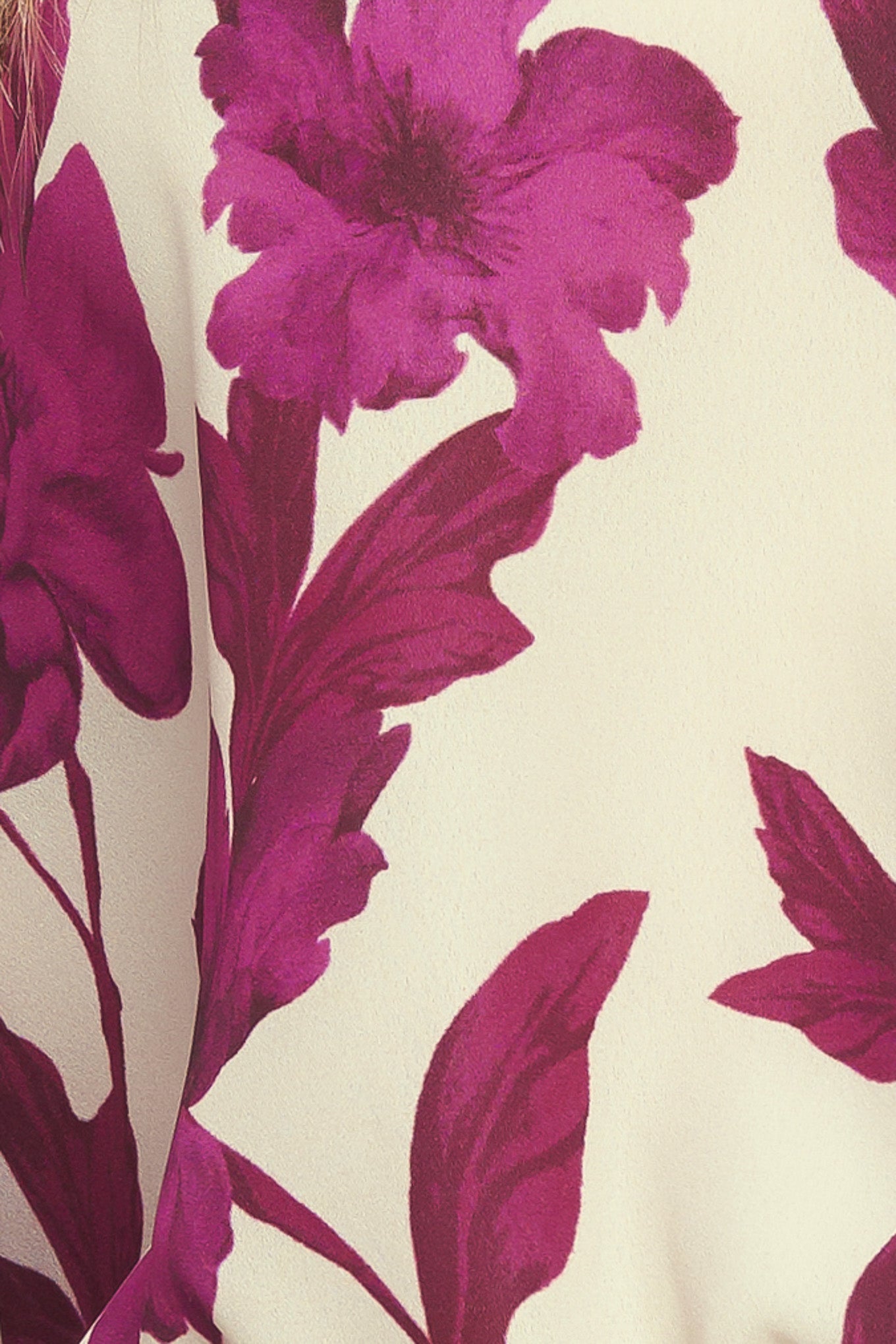 SWEET BOTANICAL CHARM WOVEN TOP - MaraFormigone