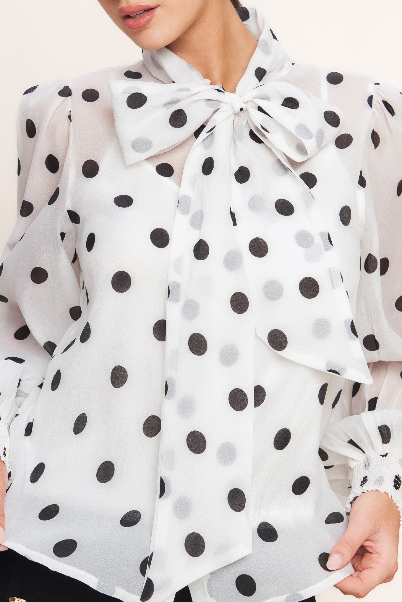 JOLIE NŒUD WOVEN TOP - MaraFormigone