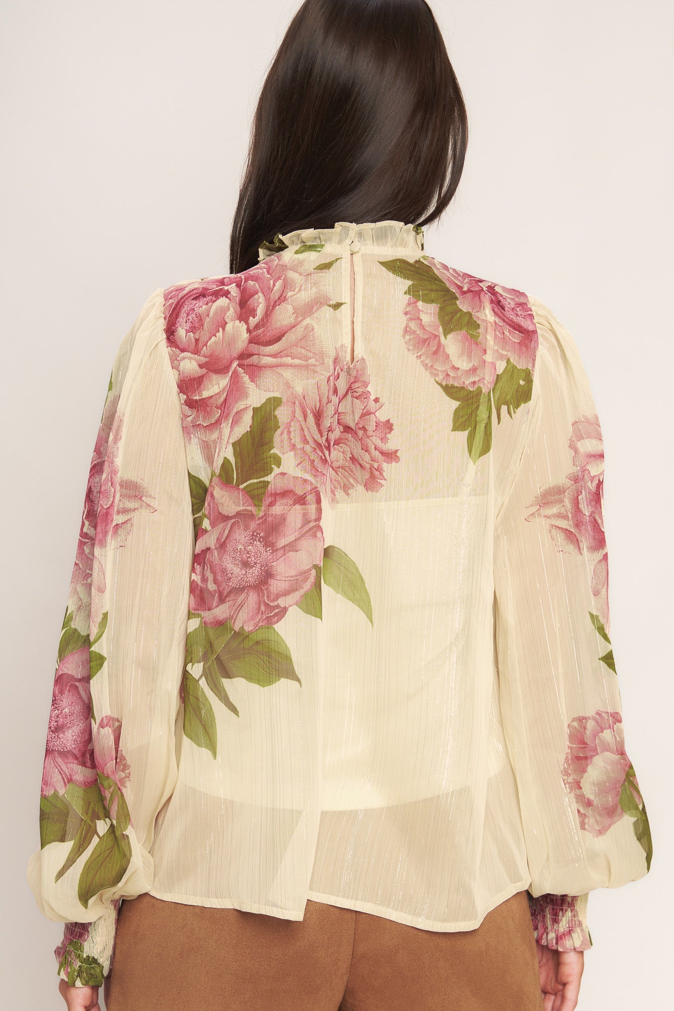 ROMANTIC HERITAGE WOVEN TOP - MaraFormigone