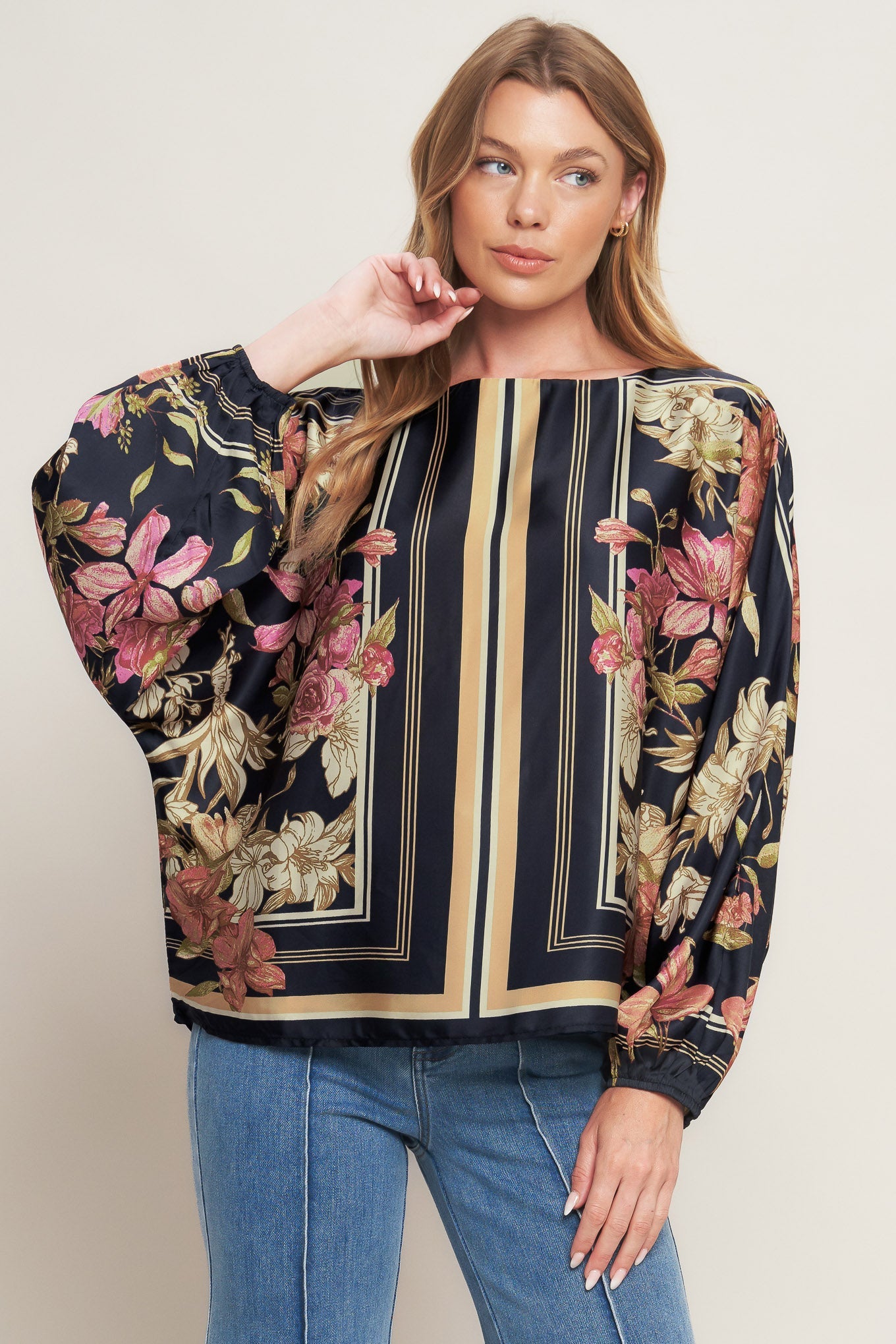 ROYAL TAPESTRY WOVEN TOP - MaraFormigone