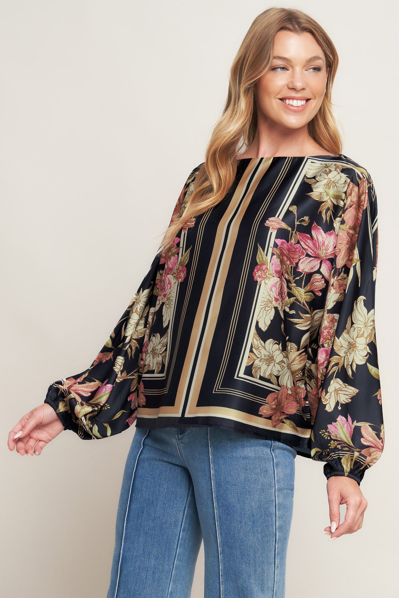 ROYAL TAPESTRY WOVEN TOP - MaraFormigone