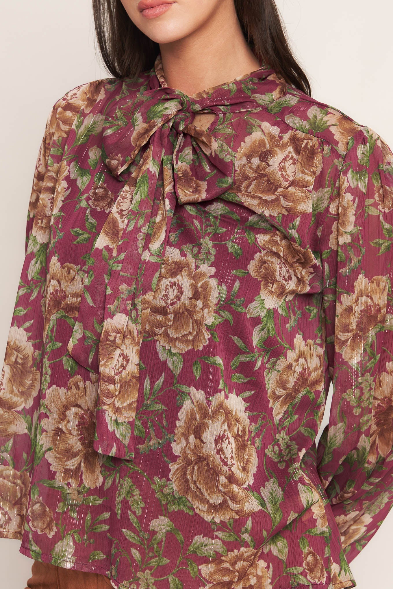 TOP TEJIDO WHISPERING GARDEN