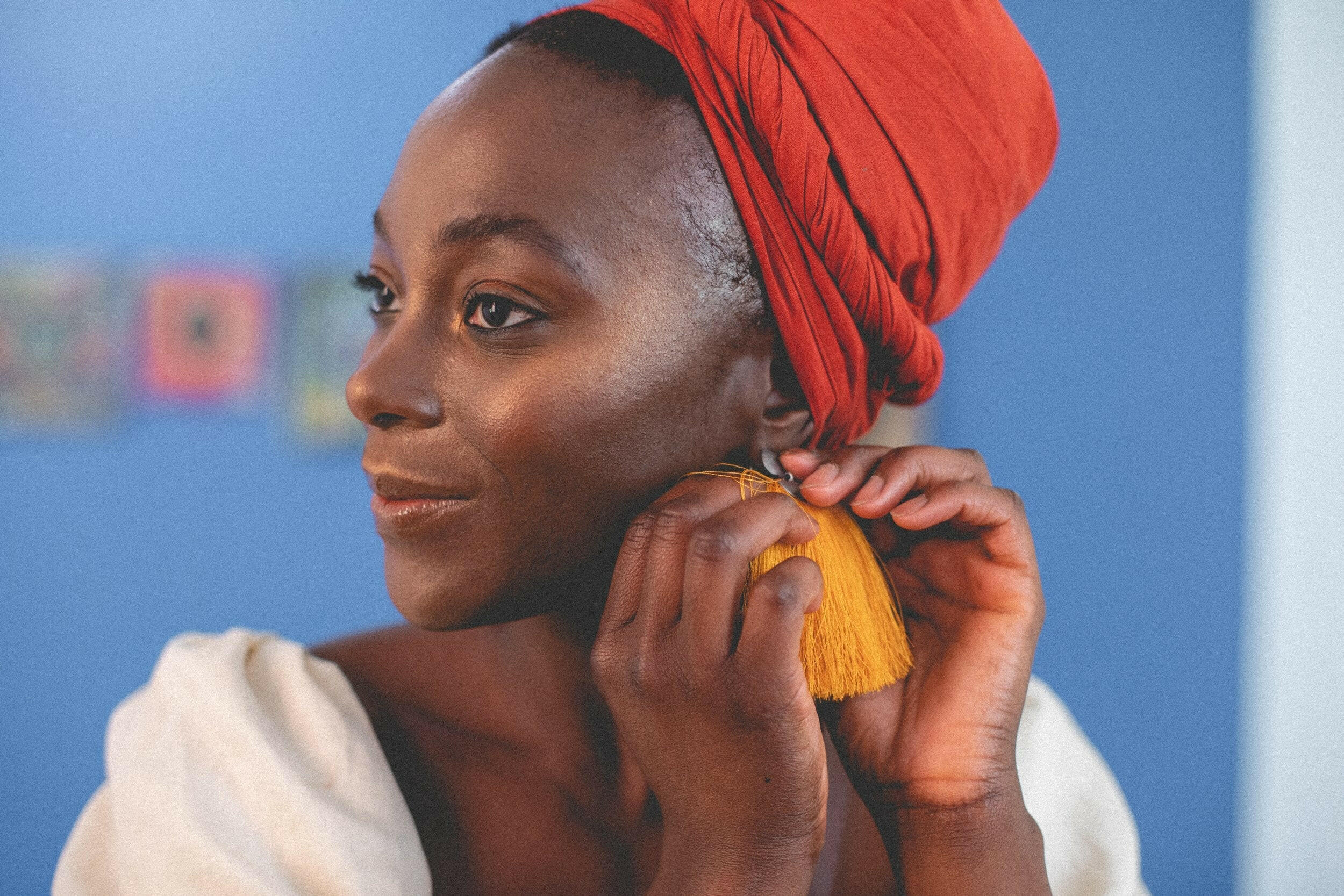 Nathalie Fringe Earring.