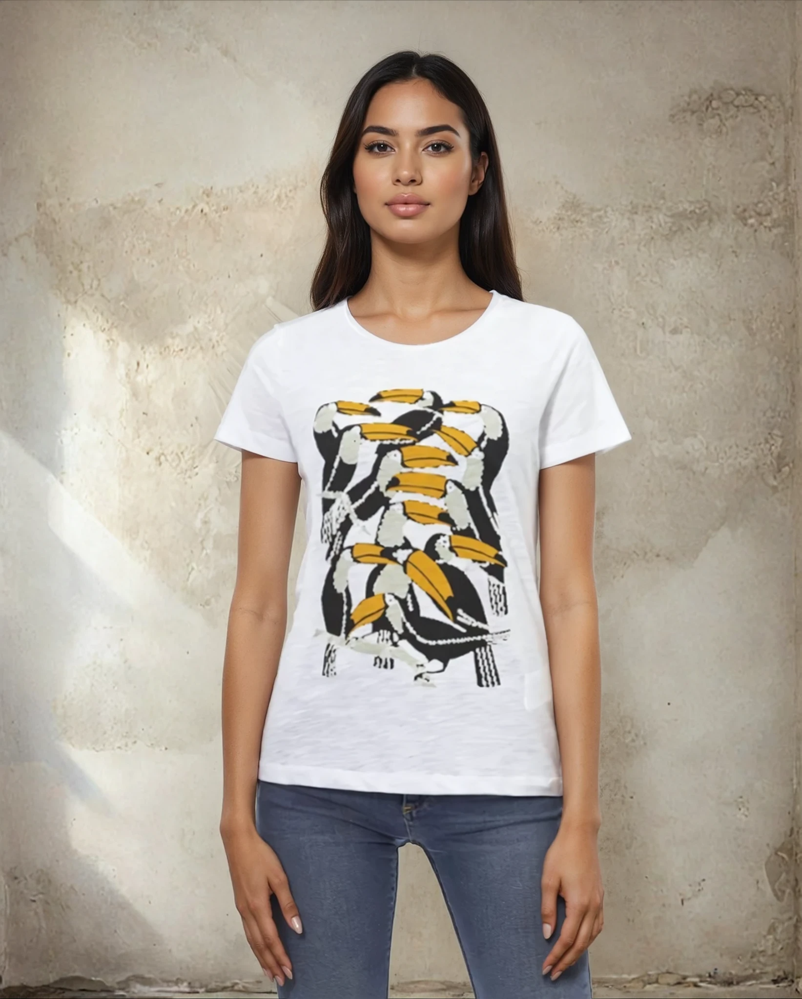 Trussardi Action White Cotton Women T-Shirt.