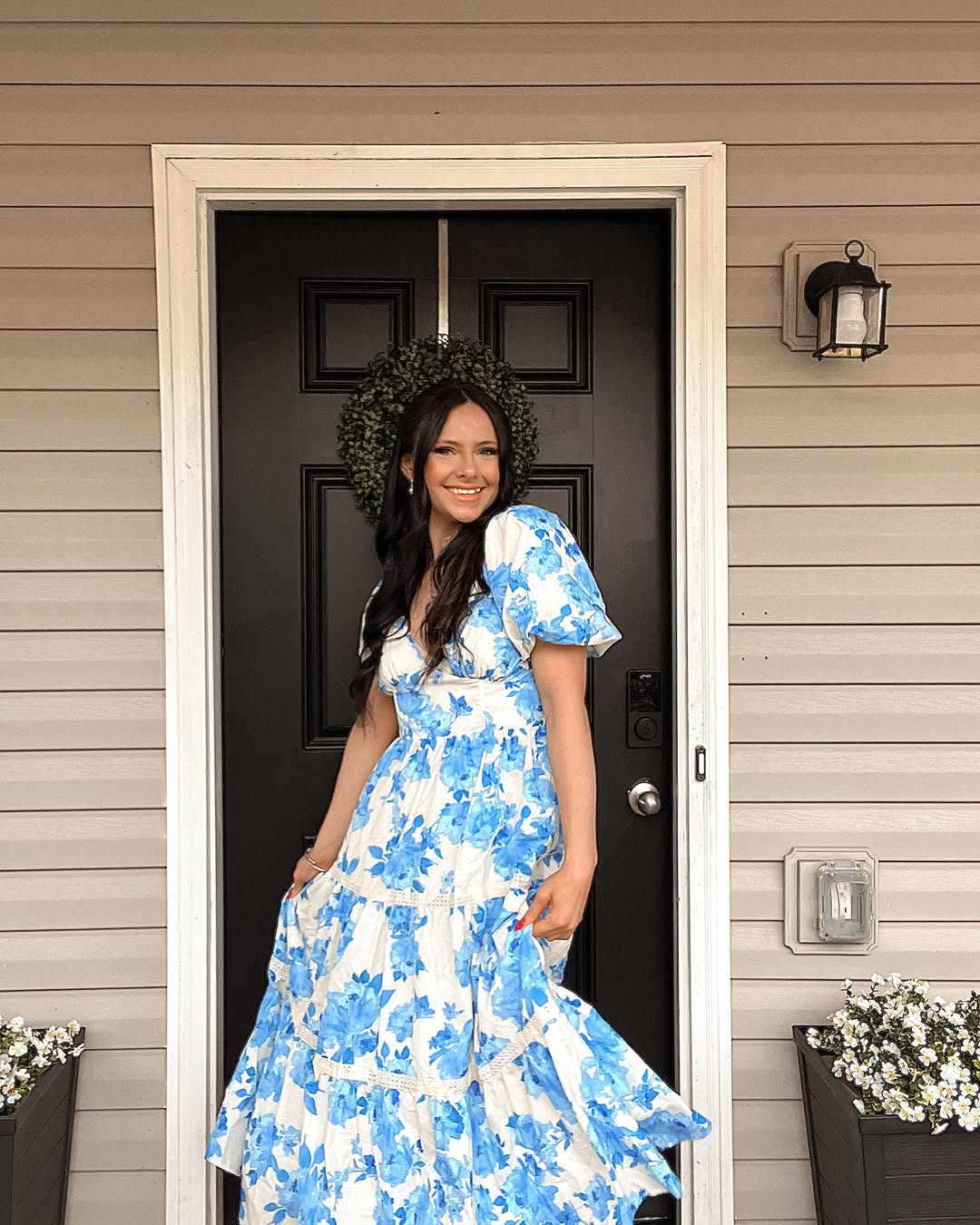 VESTIDO MIDI TEJIDO ENTRE LA NIEBLA