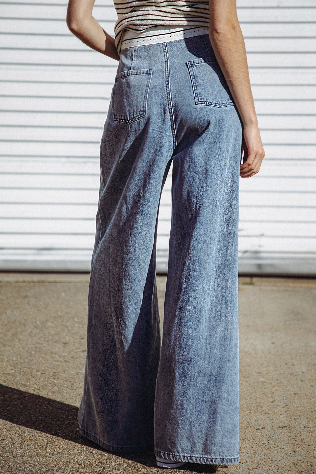 FOREVER WONDERING DENIM PANTS - MaraFormigone