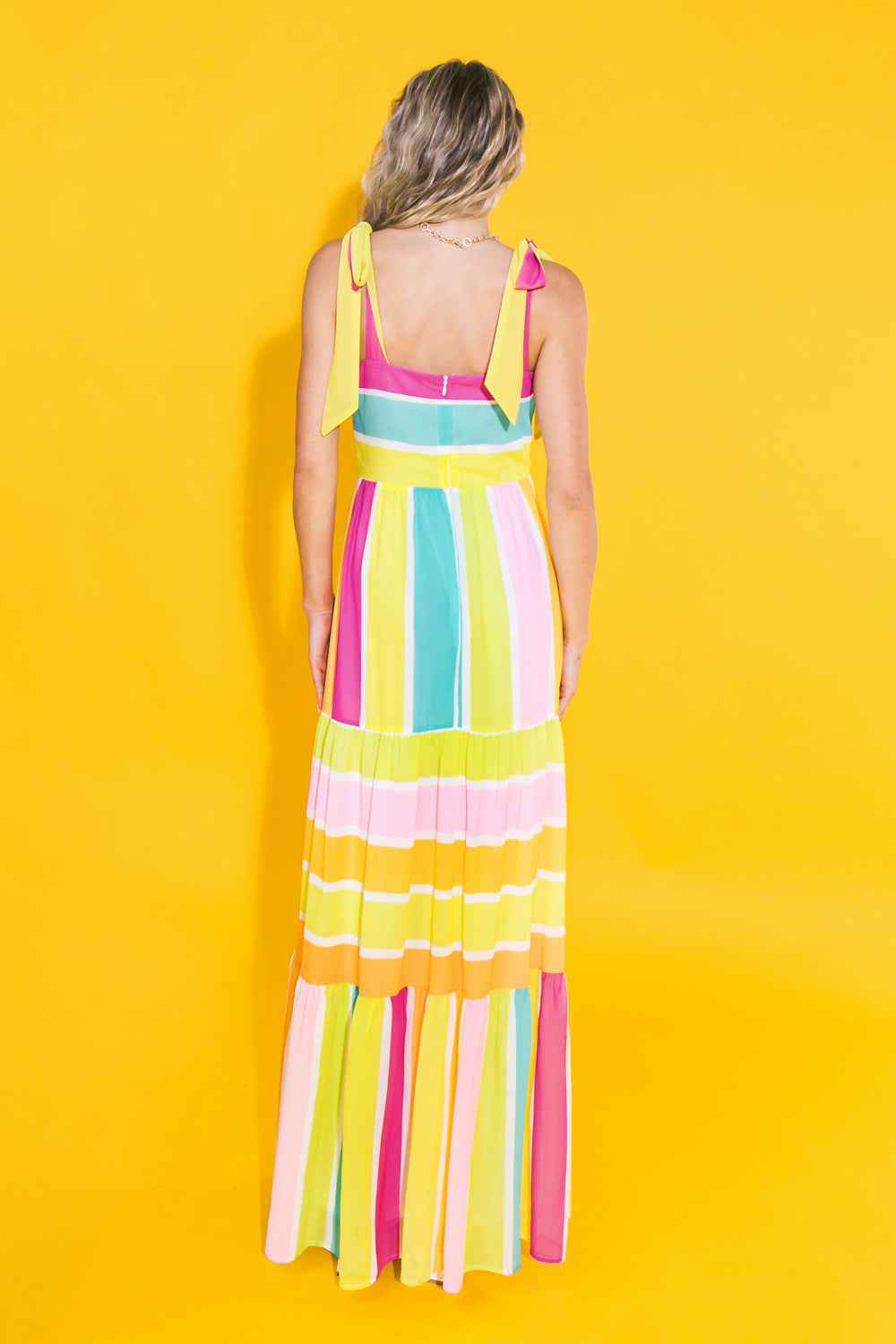 FOLLOW THE BREEZE WOVEN MAXI DRESS - MaraFormigone