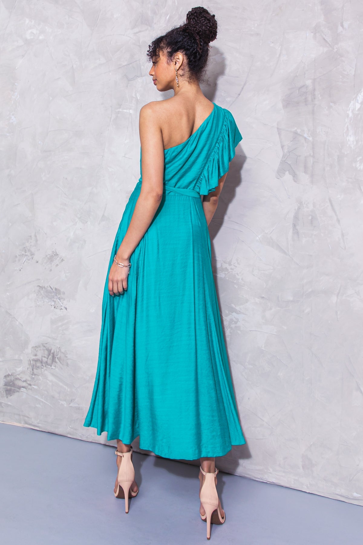 VESTIDO MIDI TEJIDO DÍAS DEL CIELO