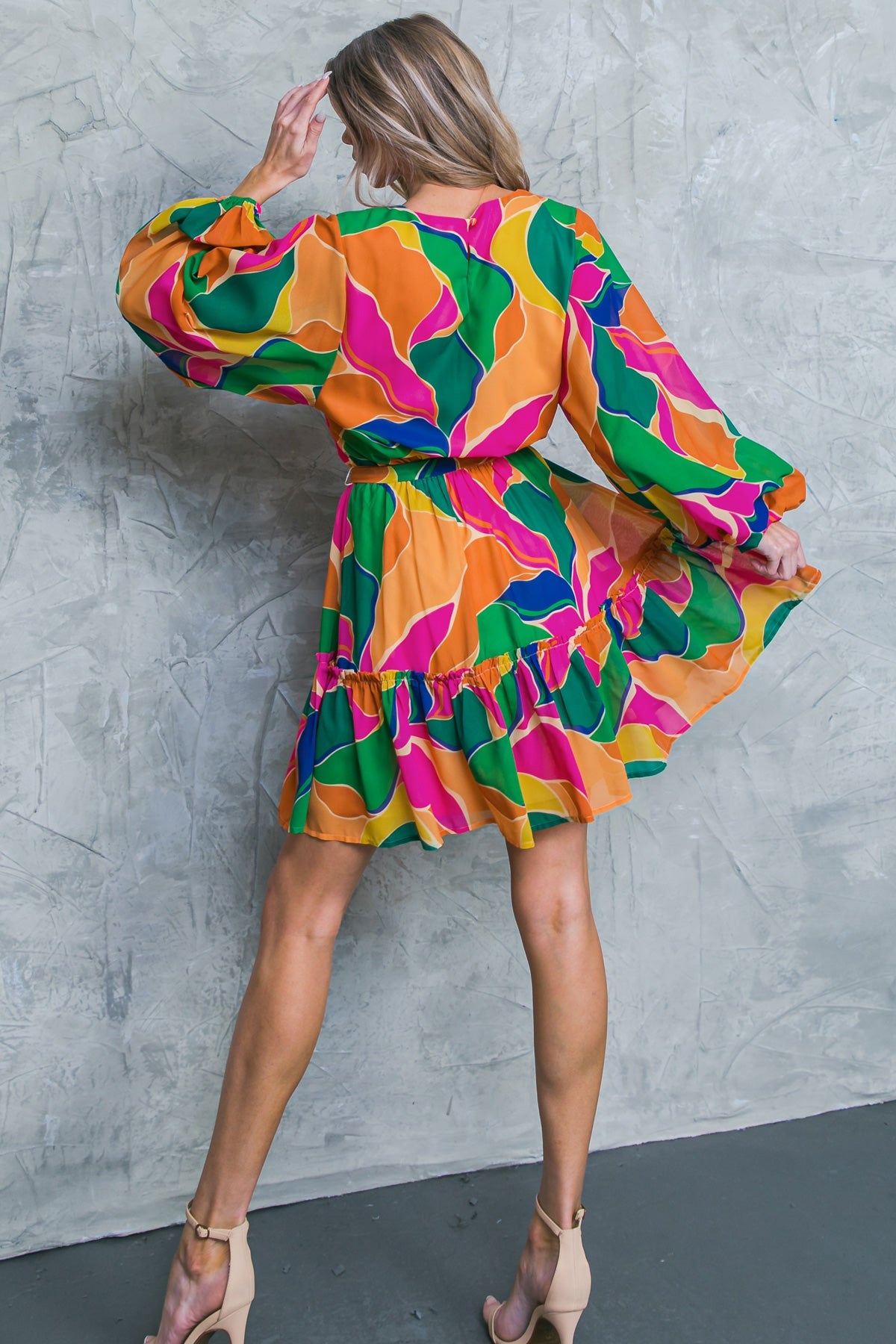 VESTIDO MINI TEJIDO "GRACIAS DESPUÉS"