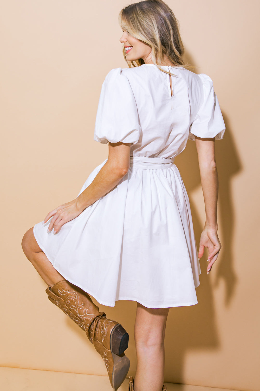 VESTIDO MINI DE TECIDO COM AS MINHAS SENSAÇÕES