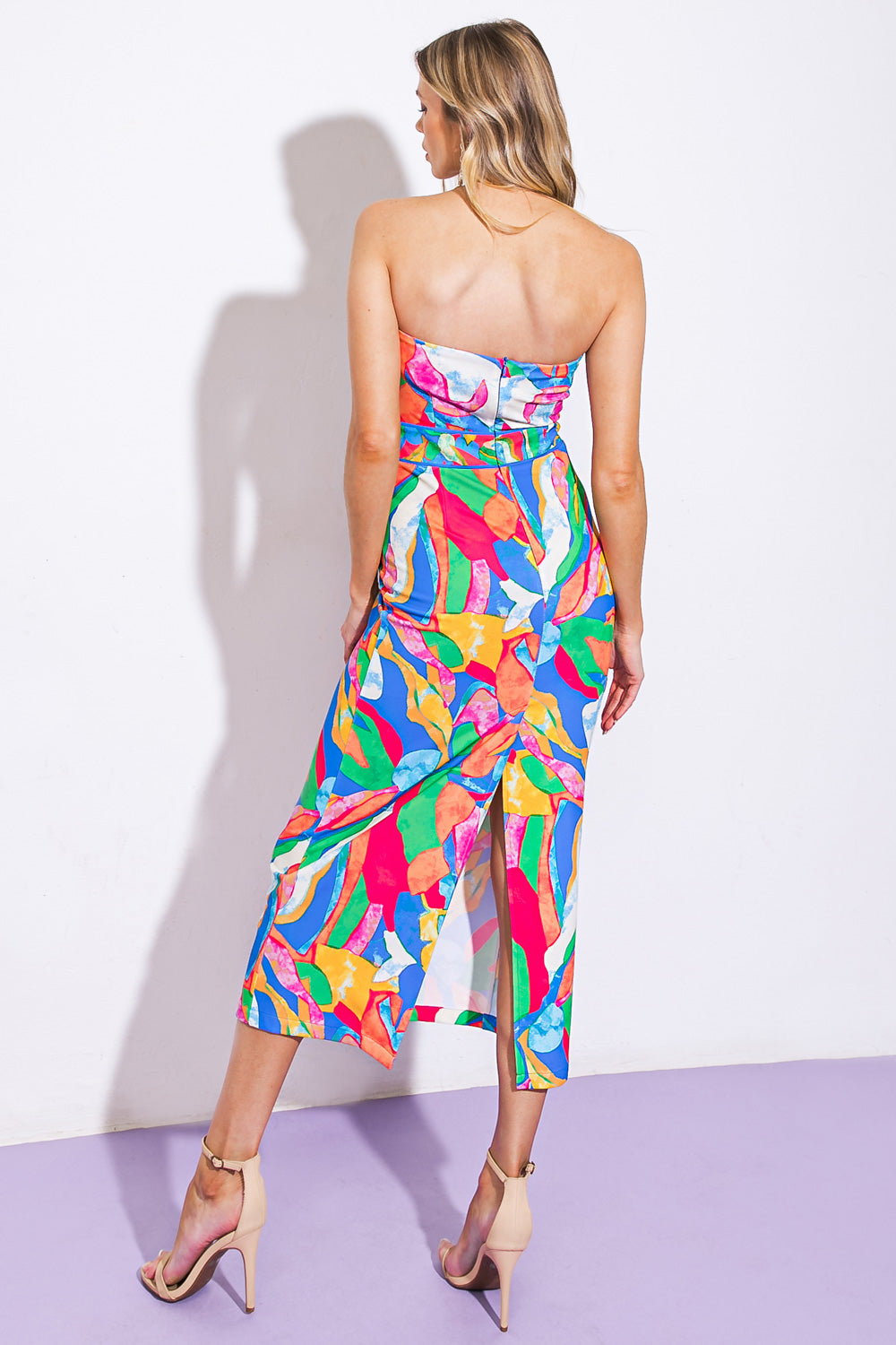 VESTIDO MIDI PONTI DE SEEKING SUN