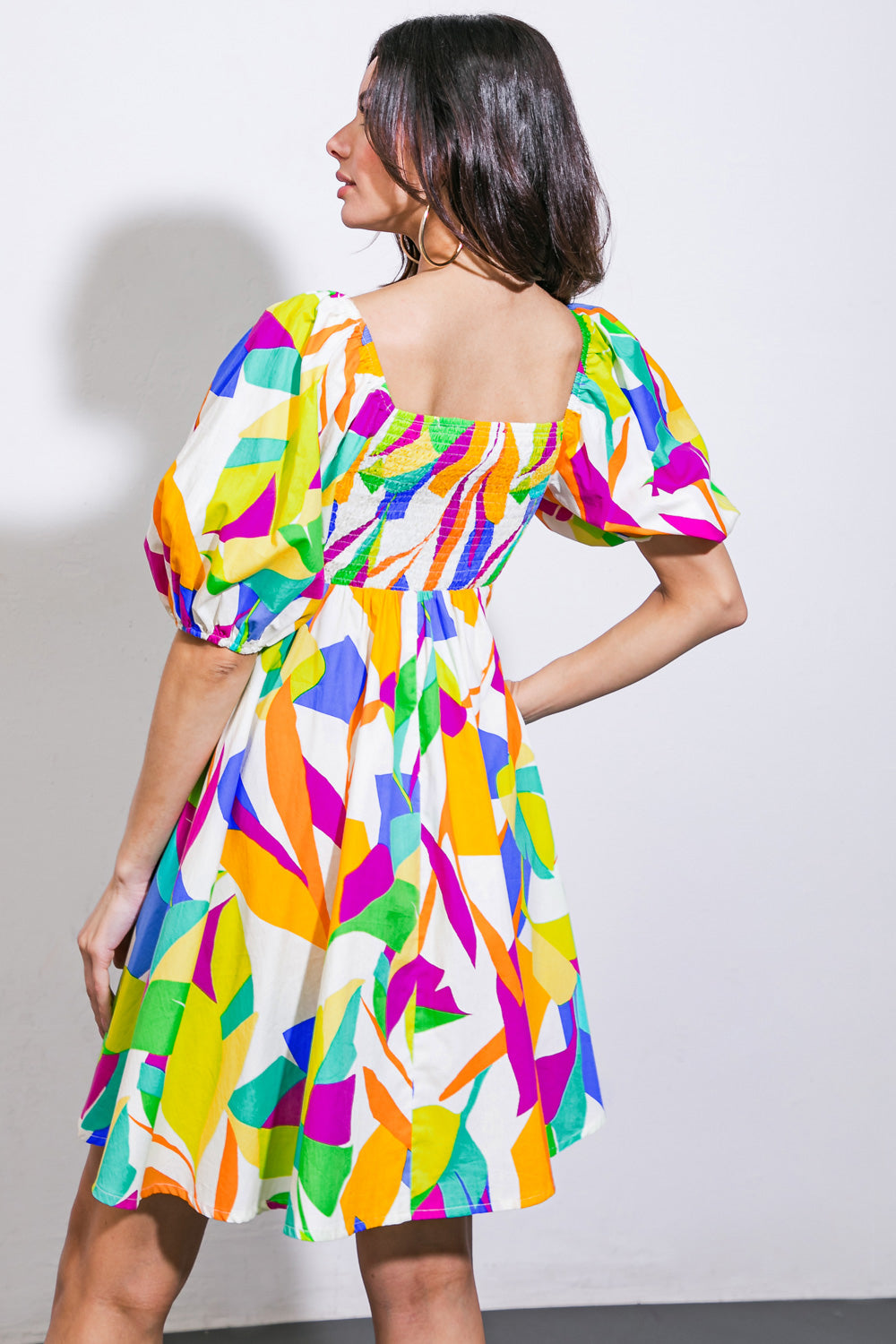 MEANT FOR YOU WOVEN MINI DRESS - MaraFormigone