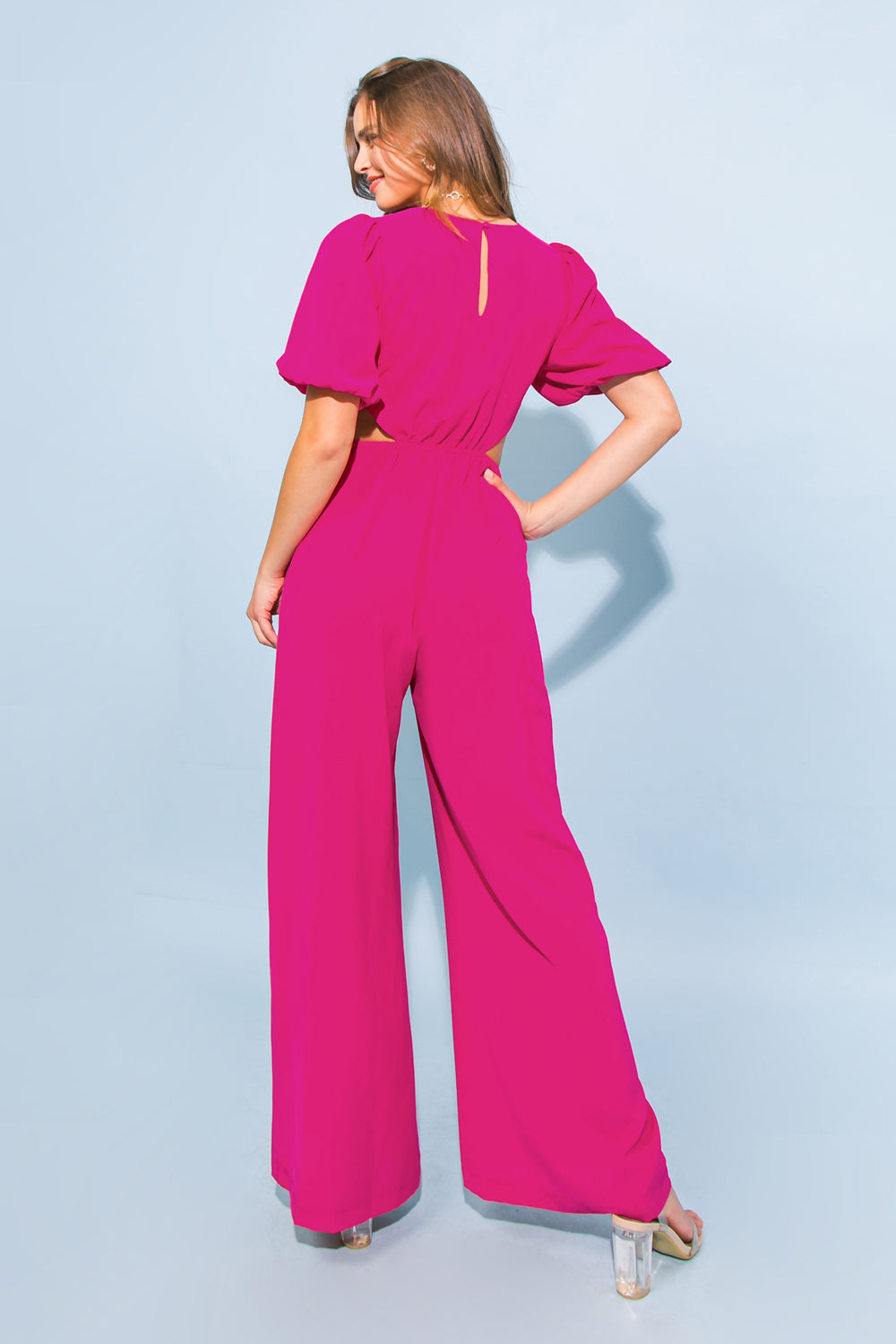 IN MY DREAMS WOVEN JUMPSUIT - MaraFormigone