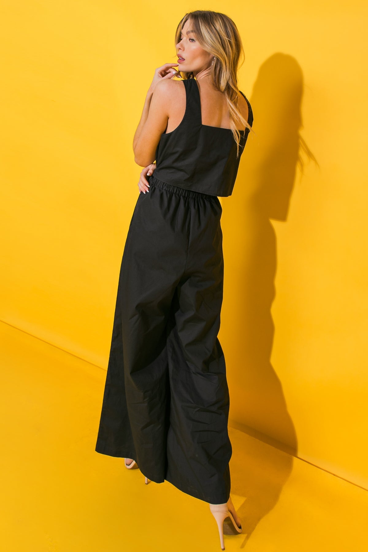 LIFE WITH YOU POPLIN JUMPSUIT - MaraFormigone