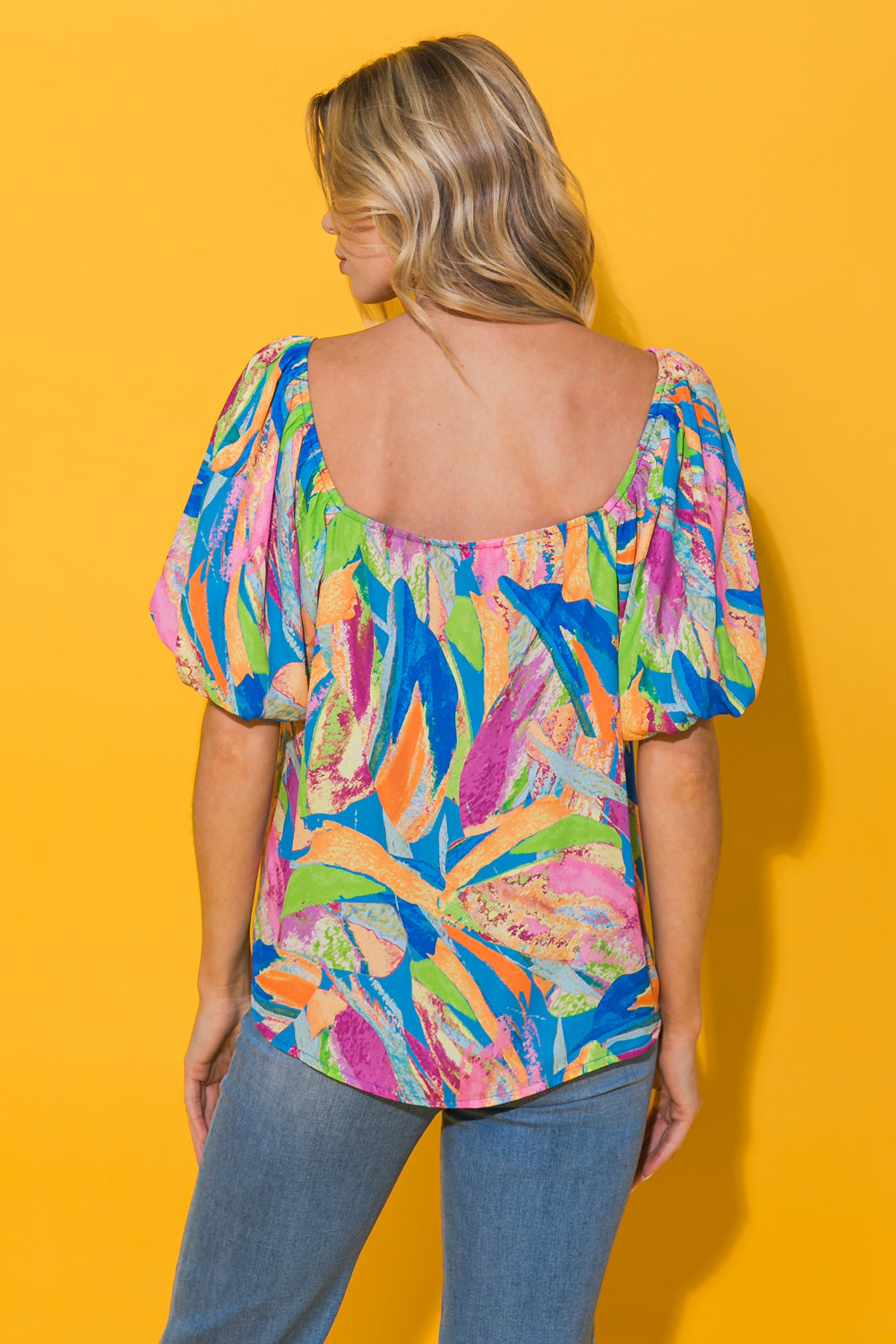 HONESTLY BREATHTAKING WOVEN TOP - MaraFormigone