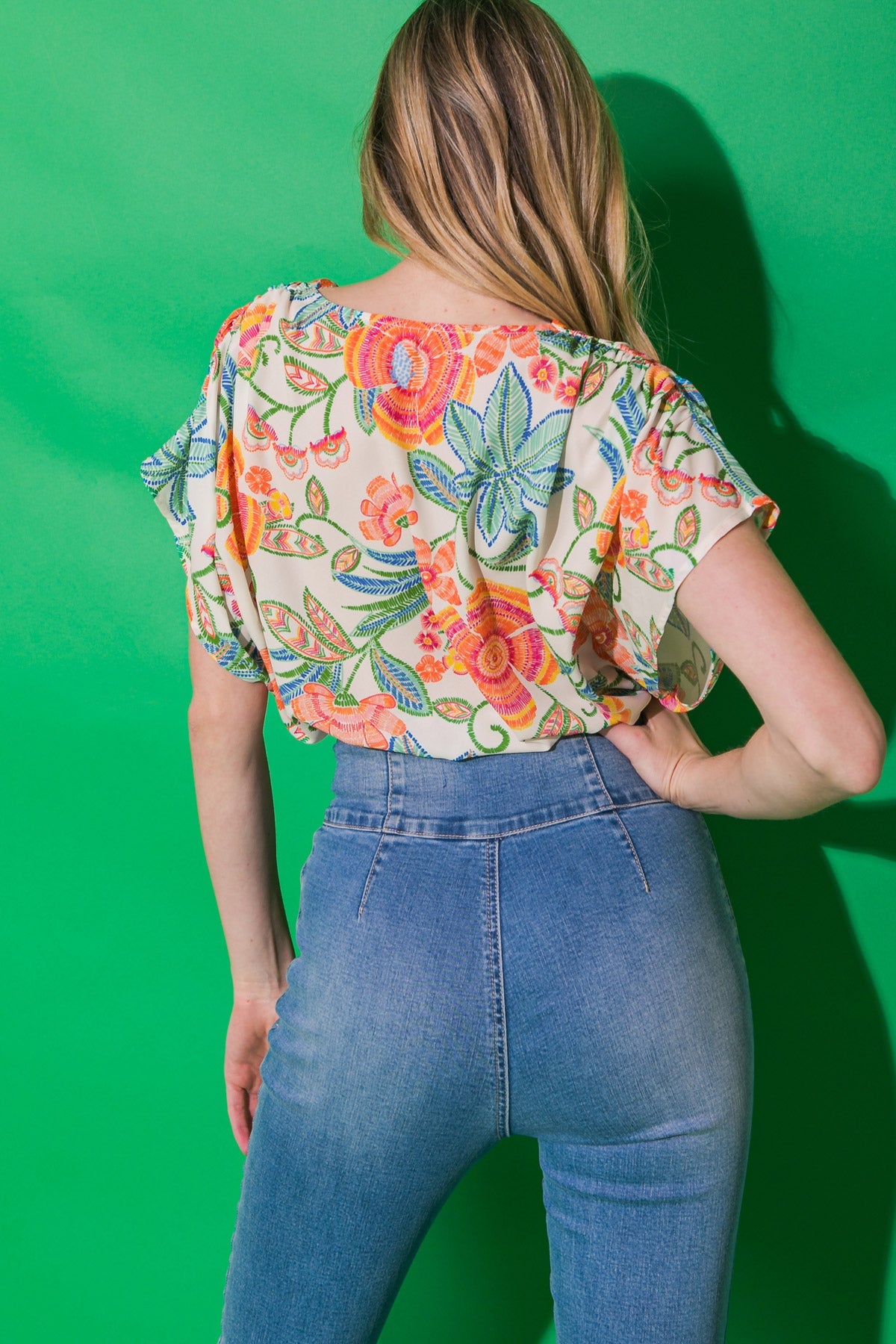 GOT YOU ON MY MIND WOVEN BODYSUIT - MaraFormigone