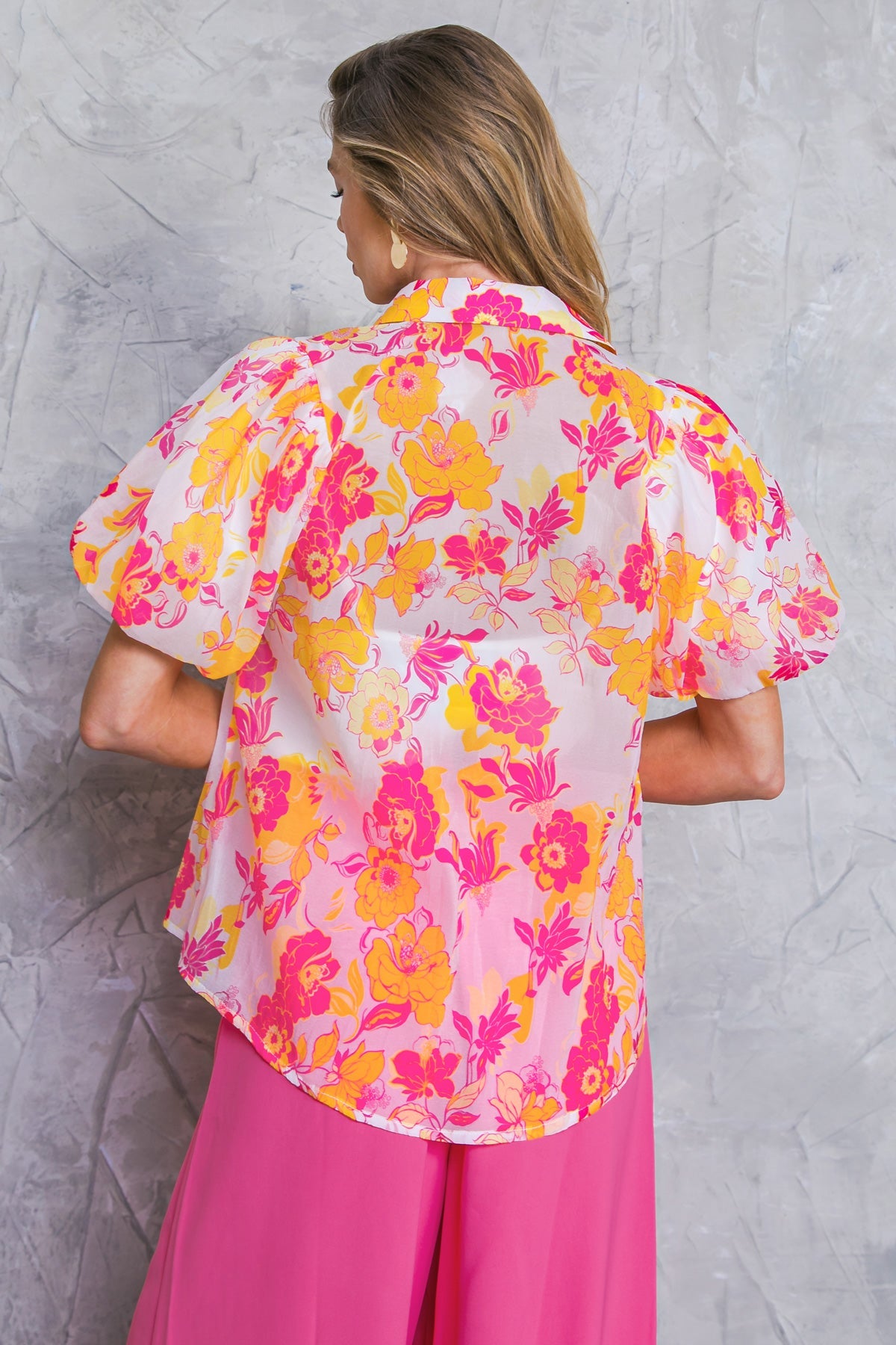 EFFORTLESS OUTLOOK WOVEN TOP - MaraFormigone