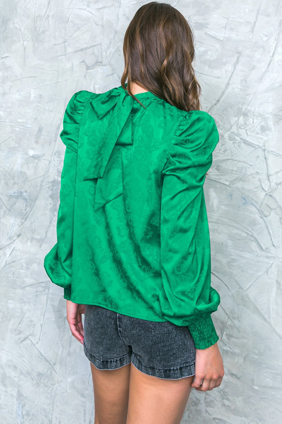 TOP DE SATÉN DE GOLEN GLANCES