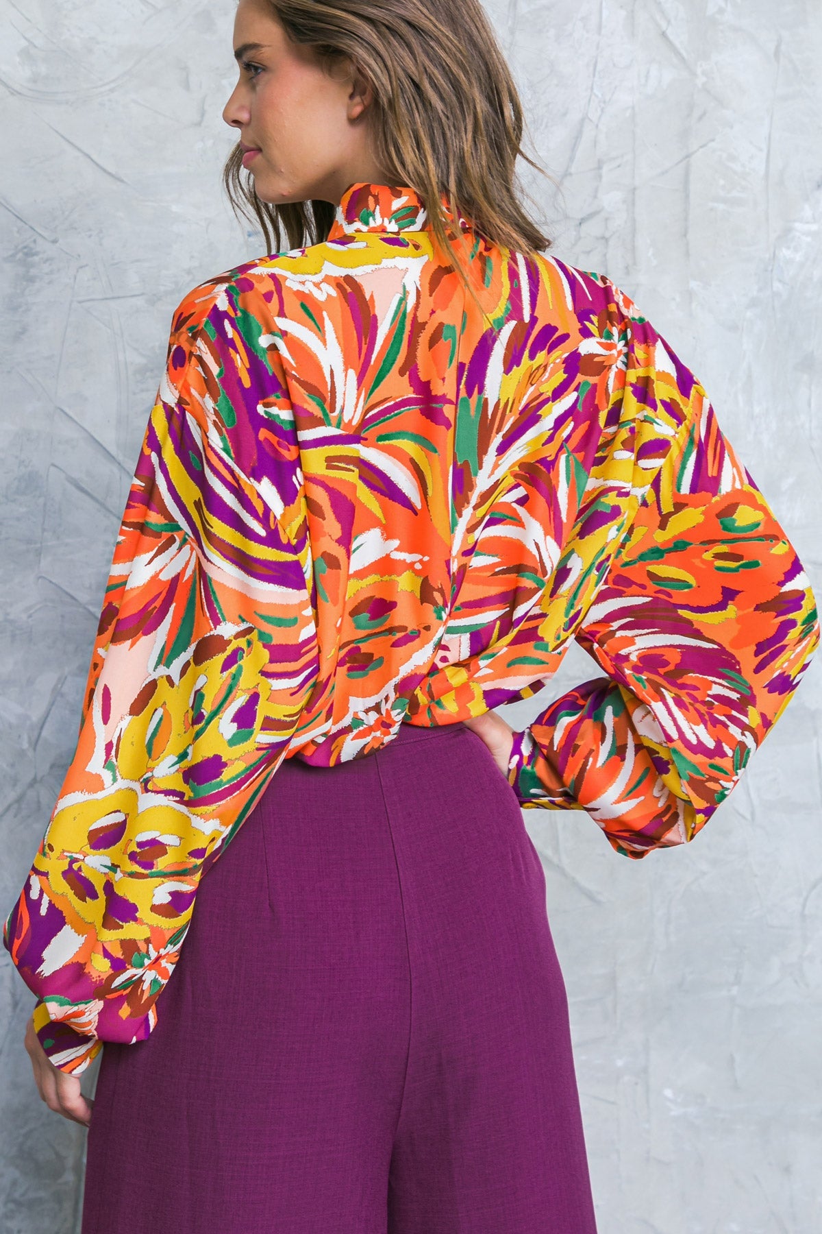 FAMOUS BEHAVIOR WOVEN TOP - MaraFormigone