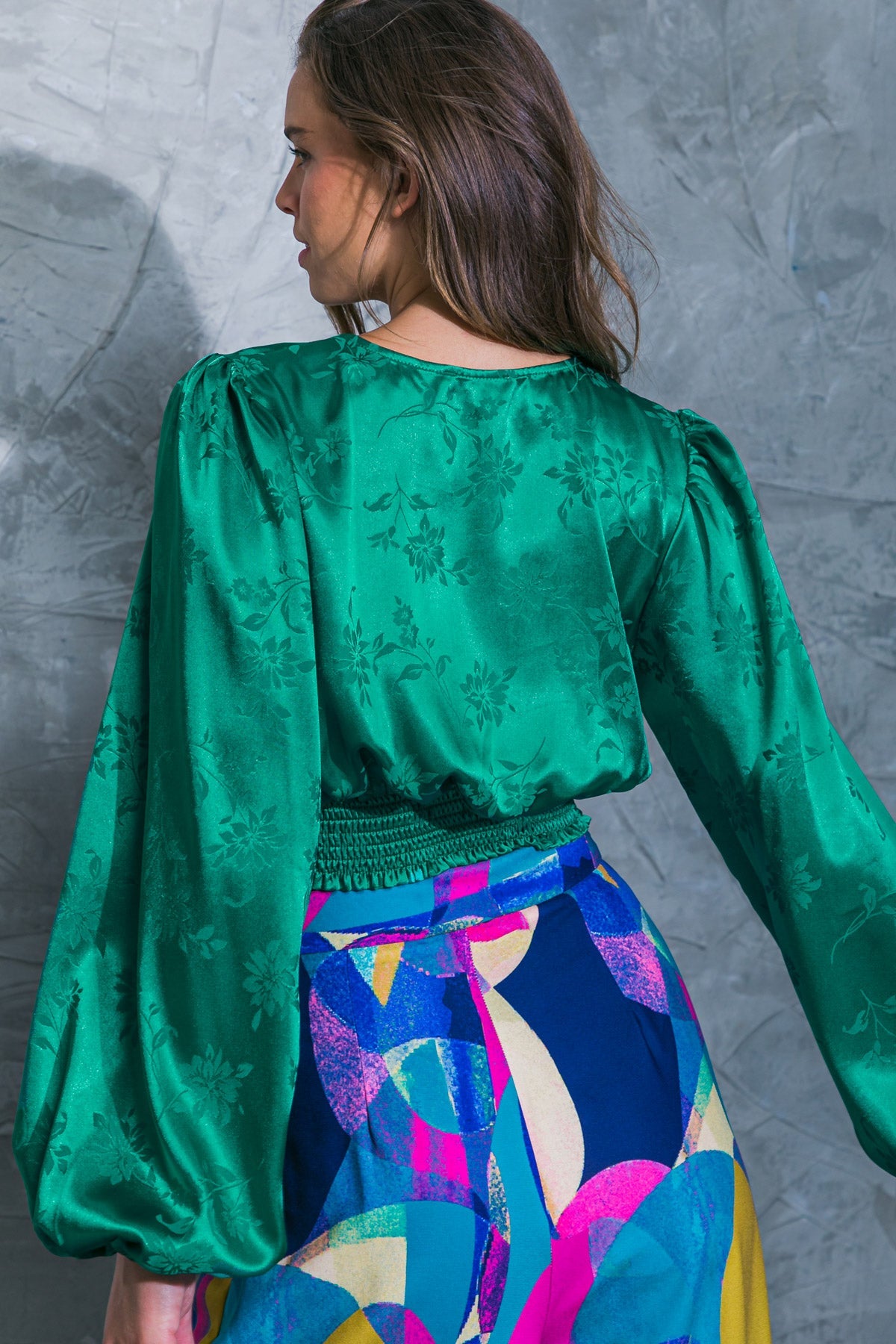 DARLING PERSONALITY WOVEN TOP - MaraFormigone