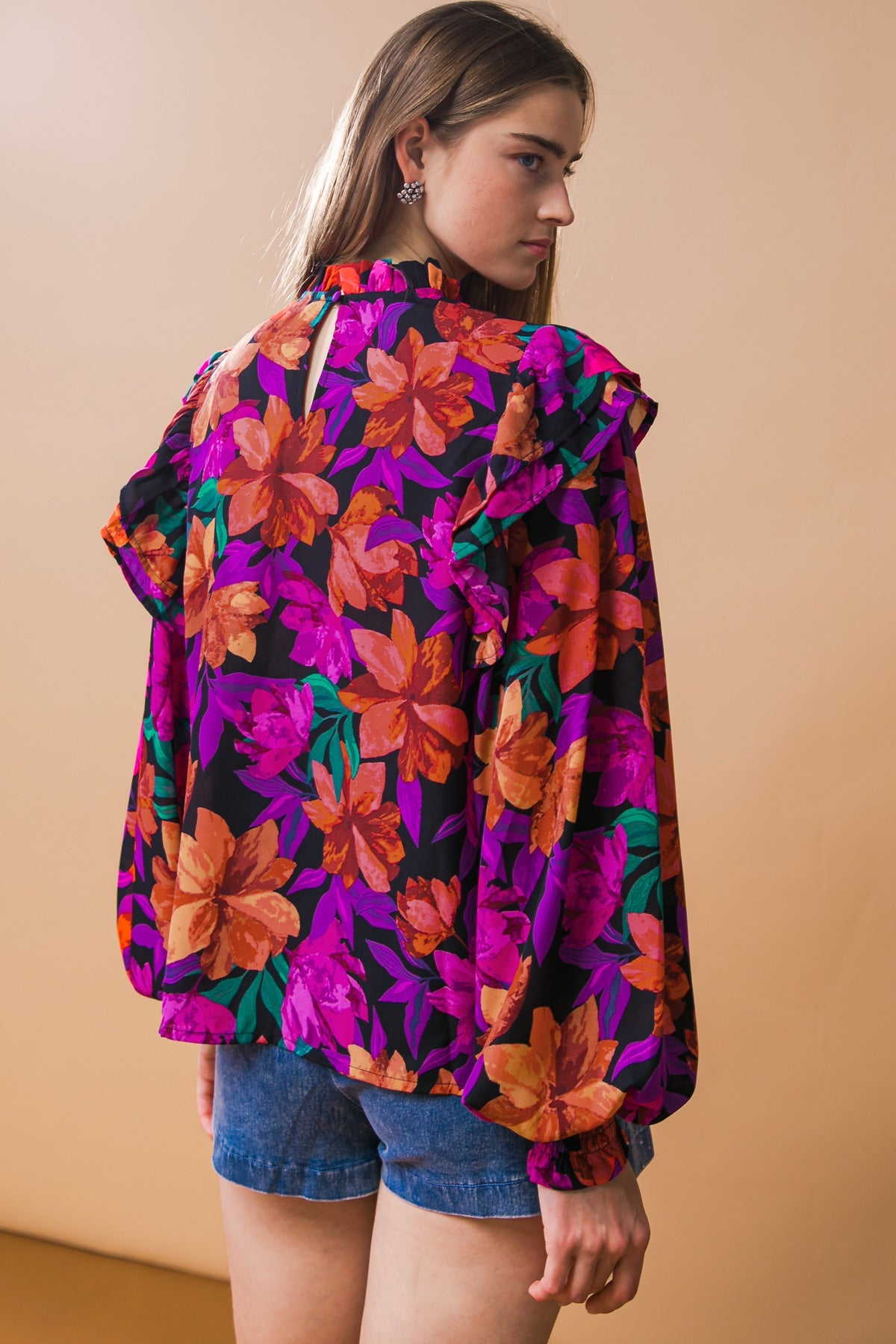 MOODY SWEETIE WOVEN TOP - MaraFormigone