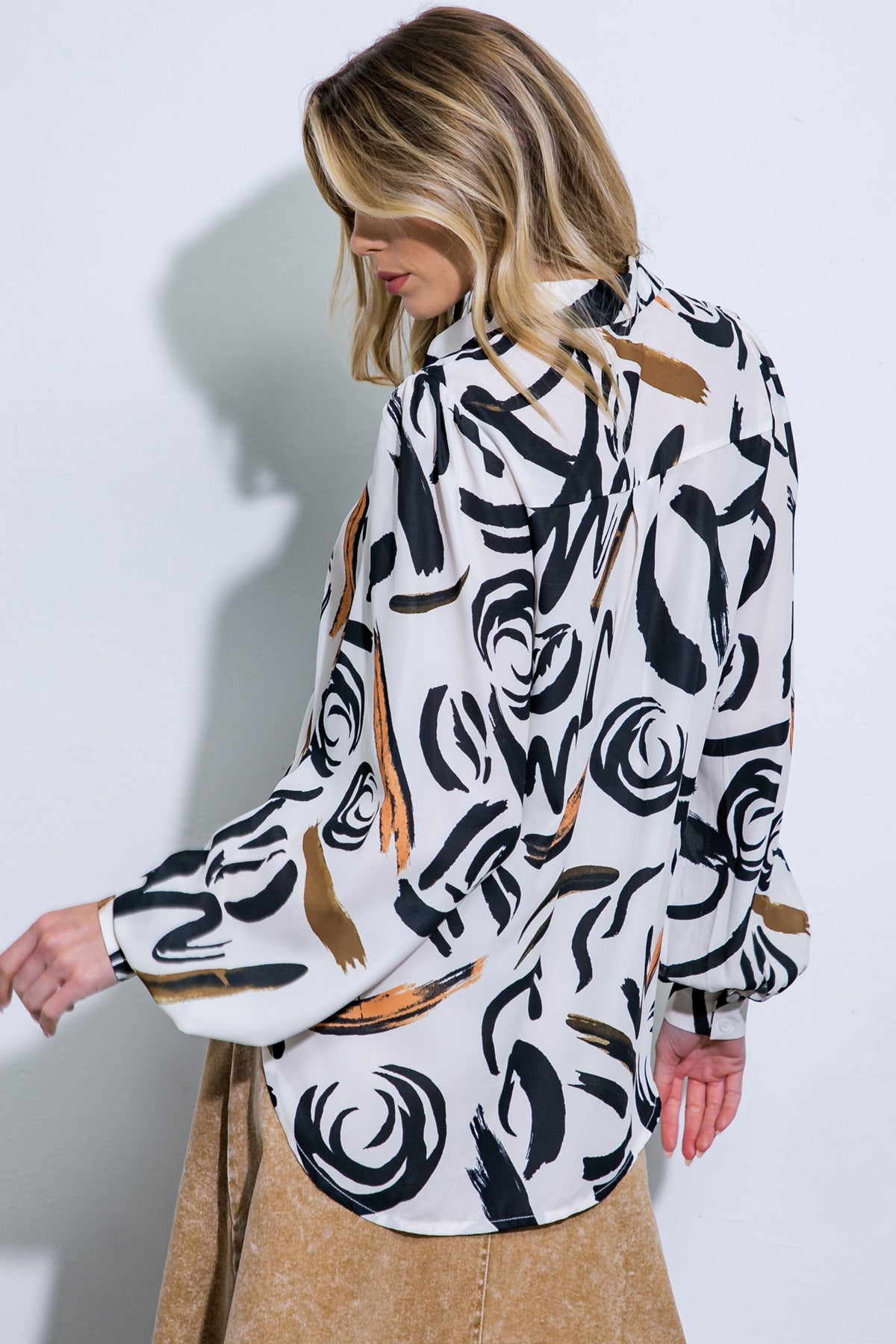 BLUSA TECIDA PARA EVENTO PRINCIPAL