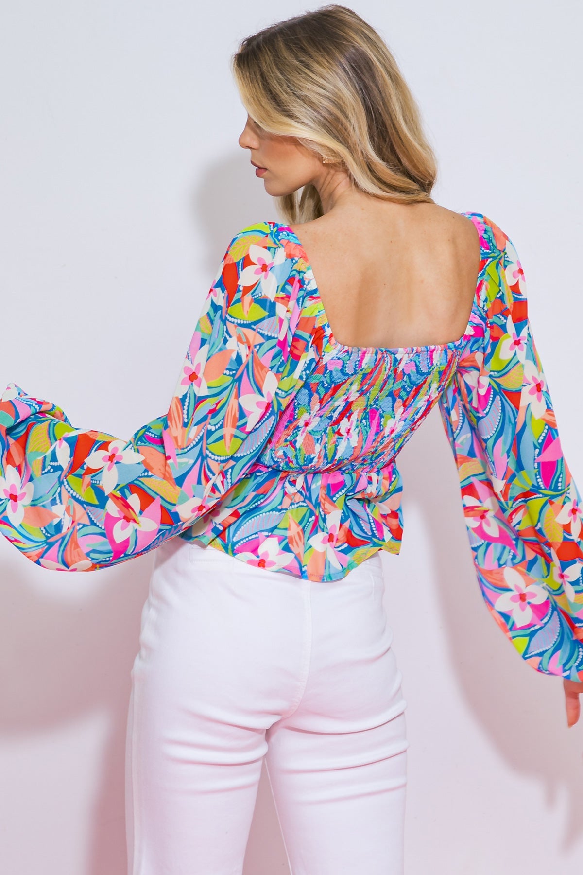 I NEVER KNEW WOVEN TOP - MaraFormigone