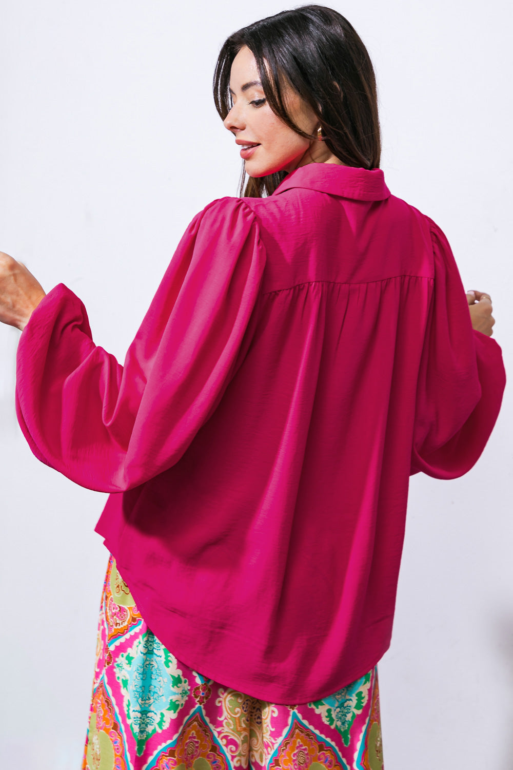 COMFORTABLE CHARM WOVEN TOP - MaraFormigone