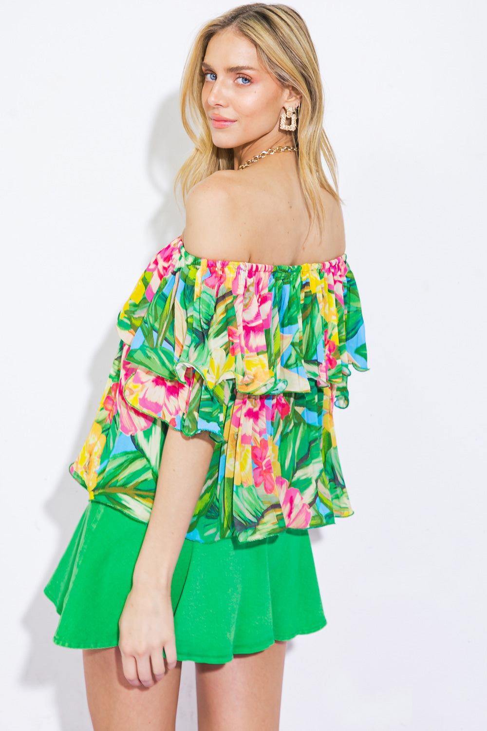 I'LL BE LOVING YOU WOVEN TOP - MaraFormigone