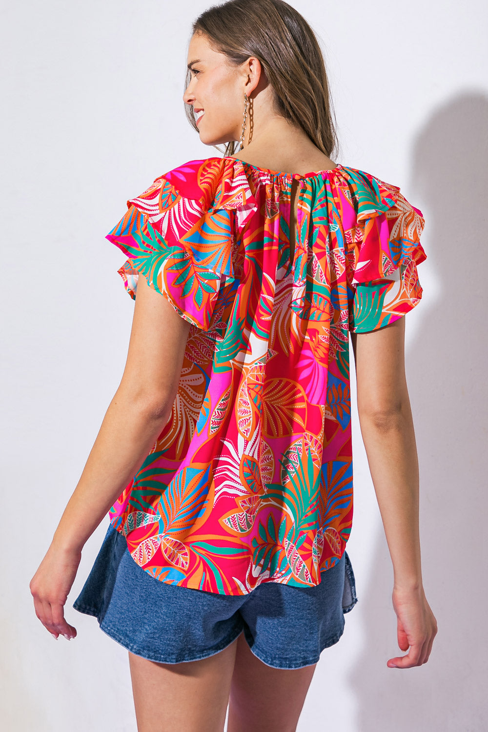 EN MI MENTE BLUSA ROJA TEJIDA