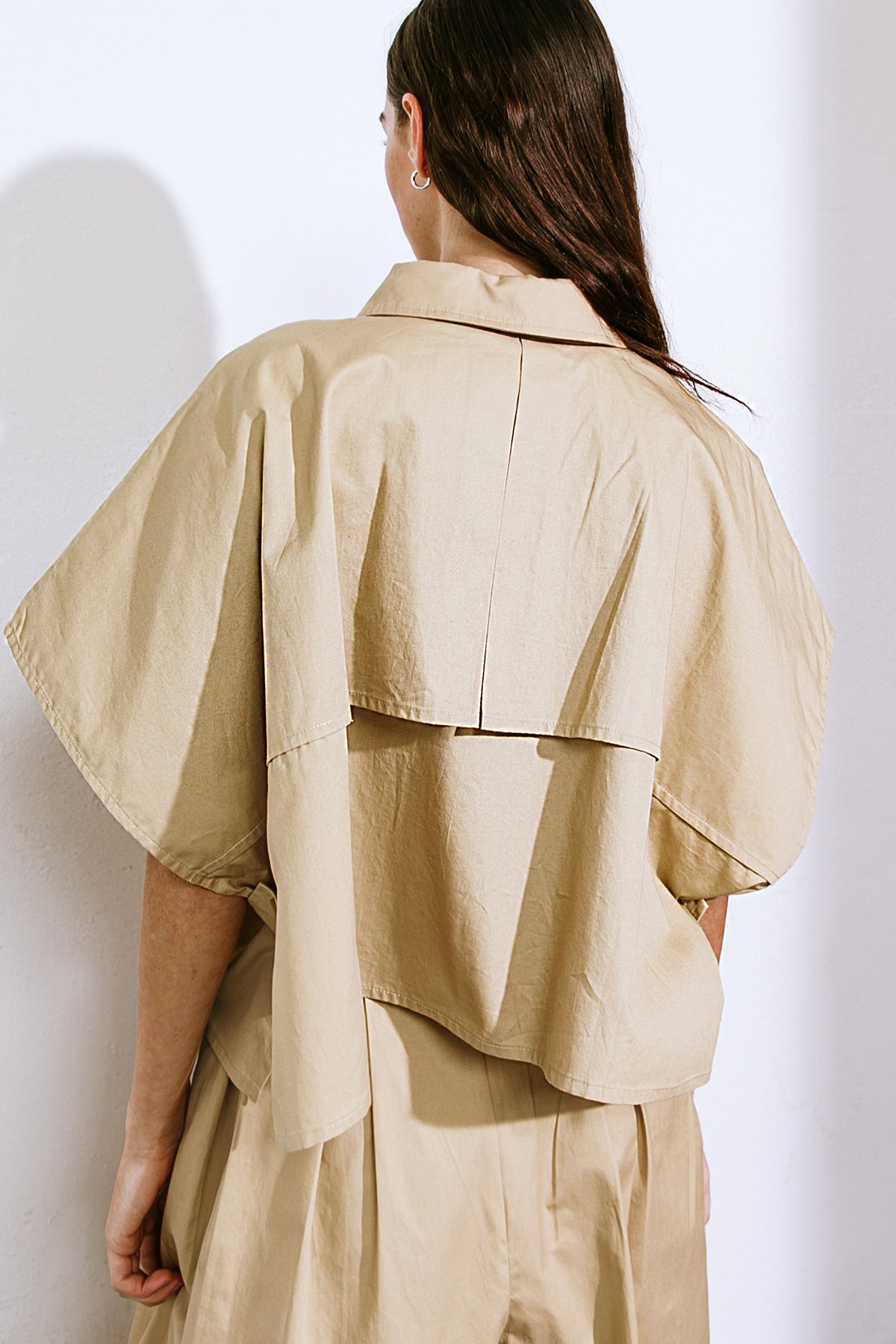 É O MOMENTO PERFEITO BLUSA DE TECIDO