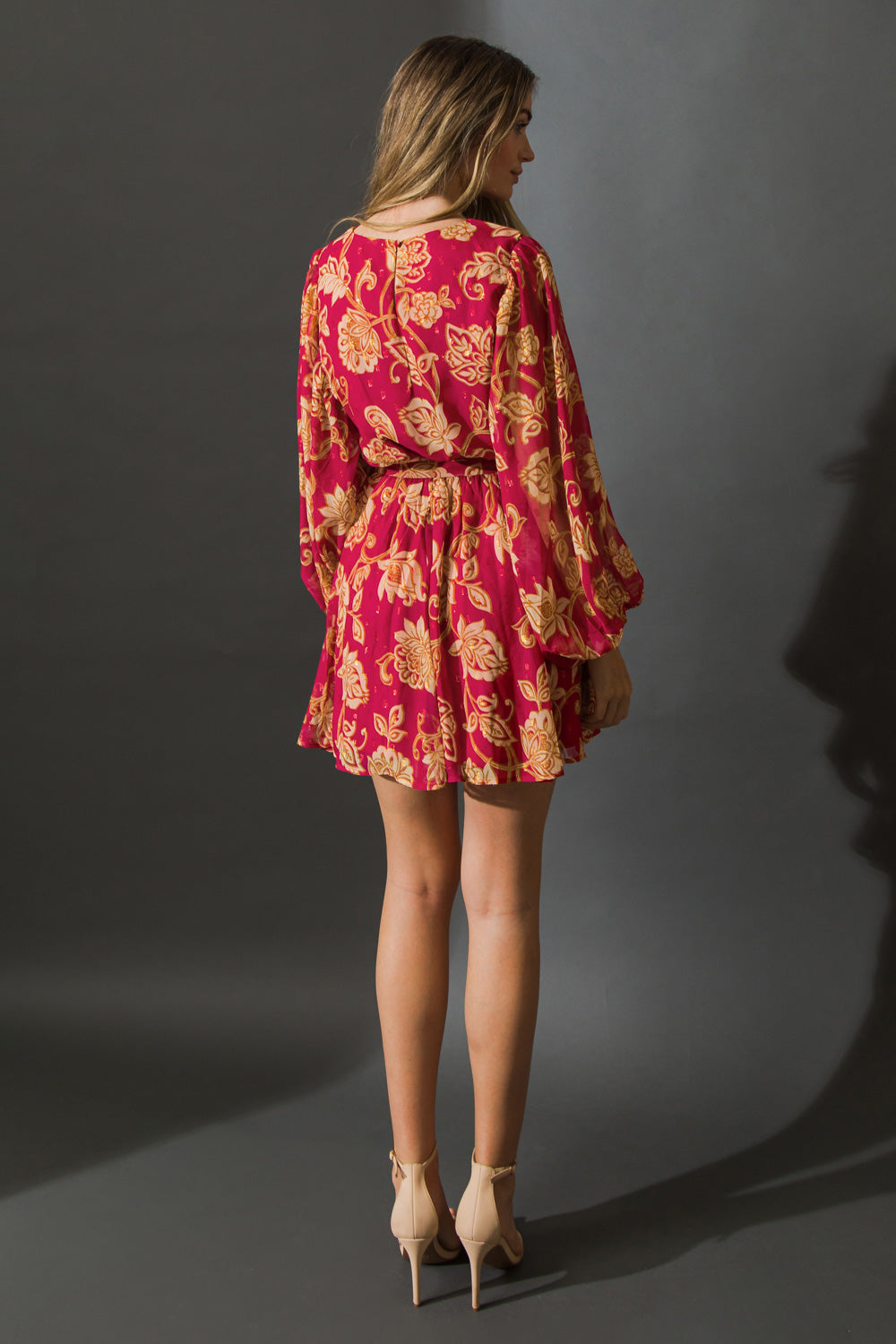 ONE THAT GOT AWAY WOVEN MINI DRESS - MaraFormigone