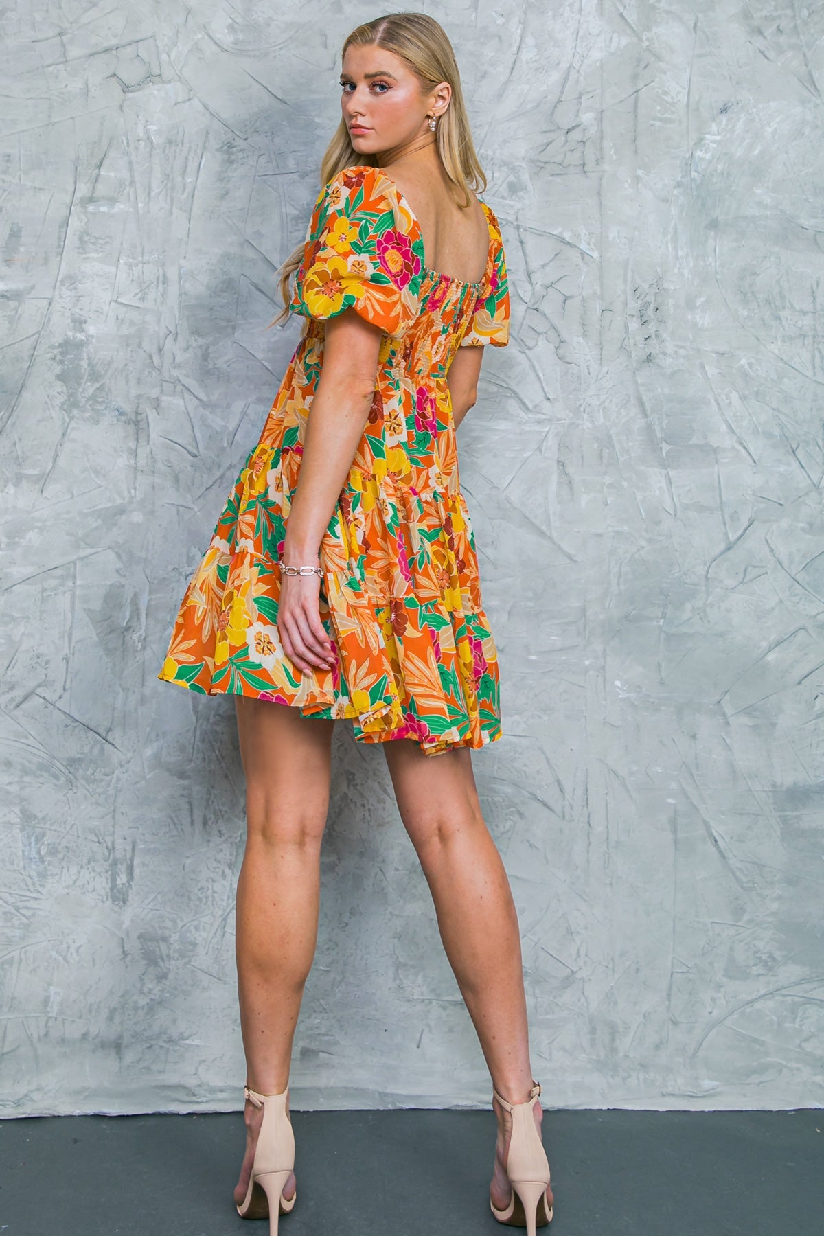 GARDEN PARTY WOVEN MINI DRESS - MaraFormigone