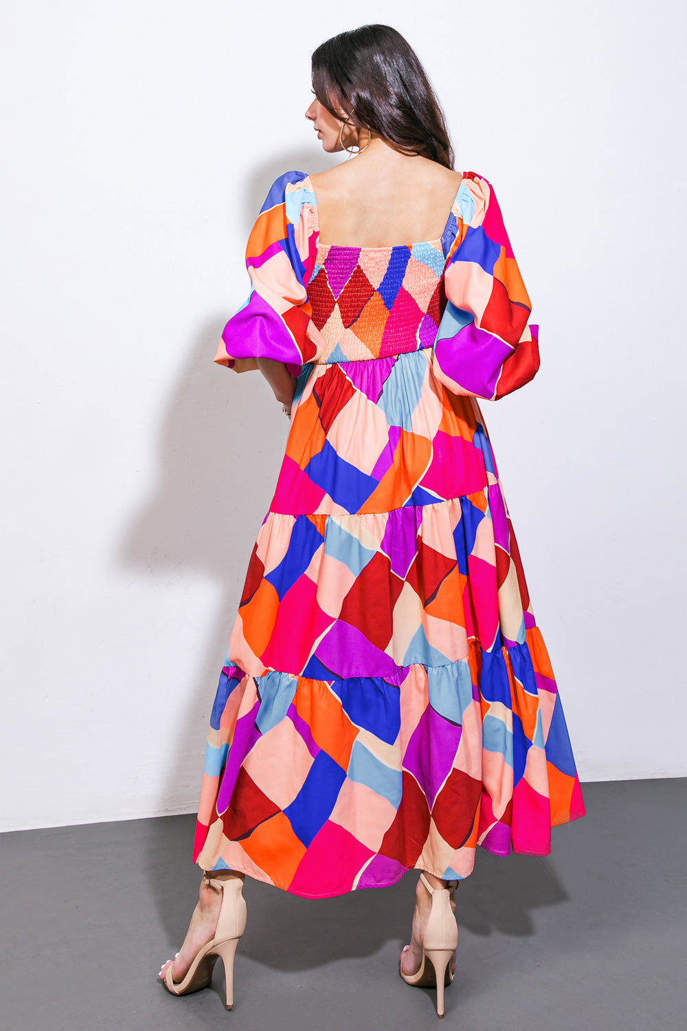 VESTIDO MIDI TEJIDO "TULLING HEARTSTRINGS"