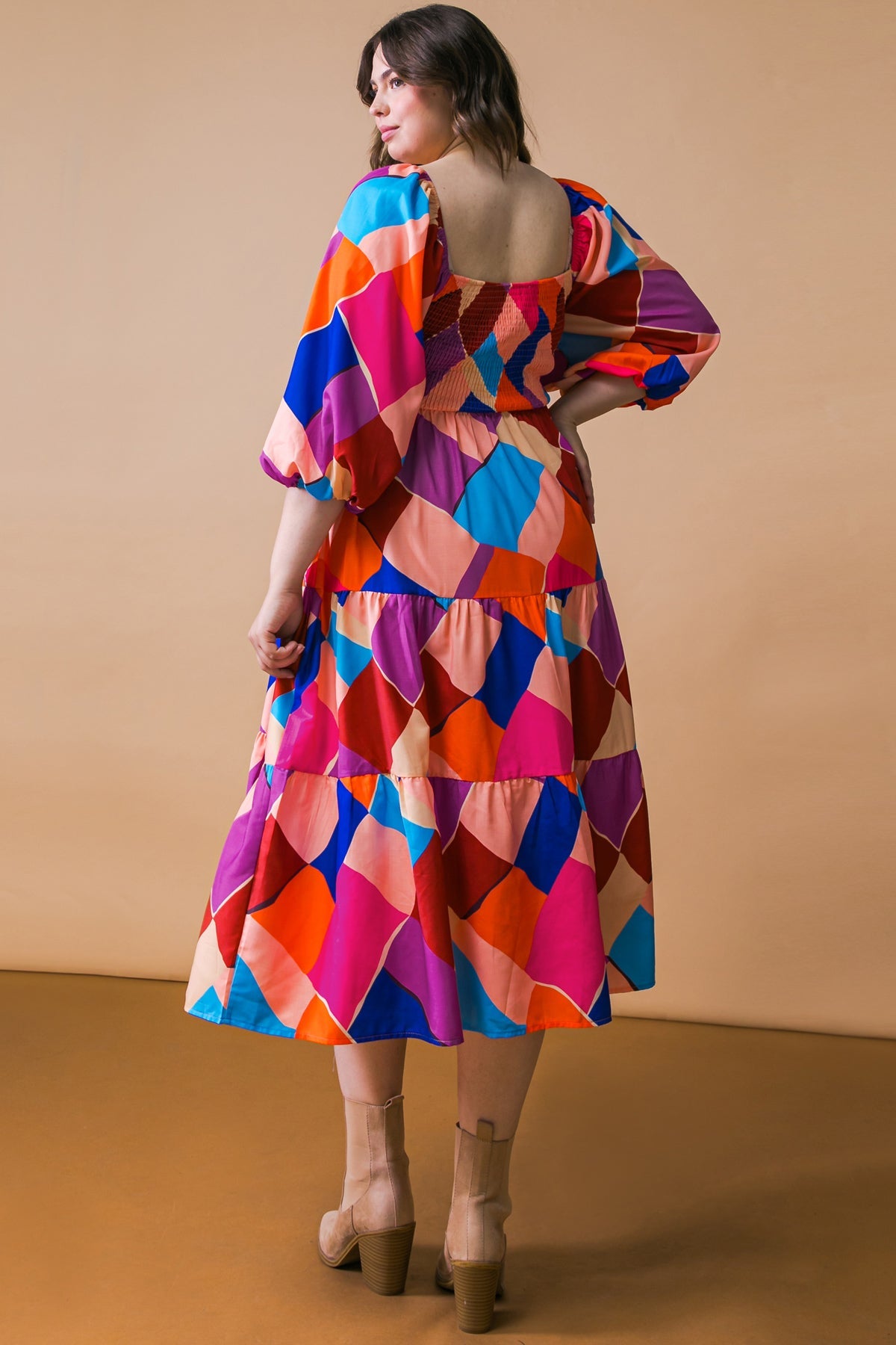 VESTIDO MIDI TEJIDO "TULLING HEARTSTRINGS"