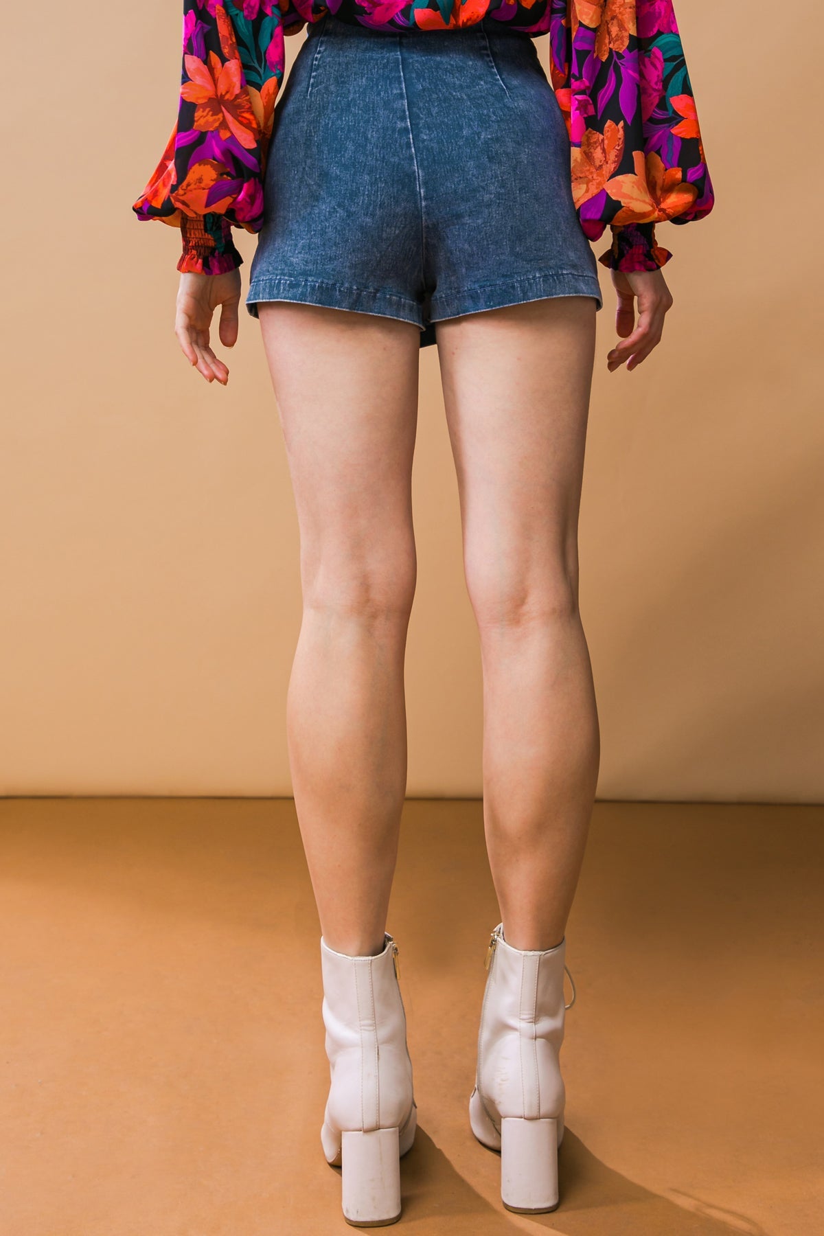 POSH POSITION DENIM SKORT - MaraFormigone