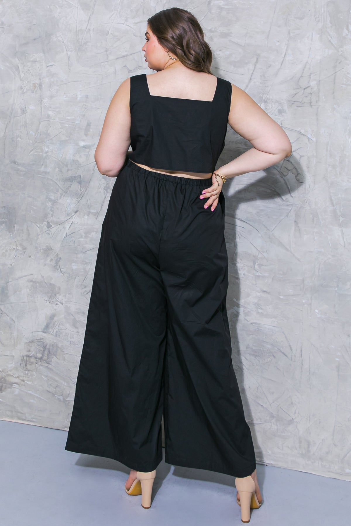 LIFE WITH YOU POPLIN JUMPSUIT - MaraFormigone