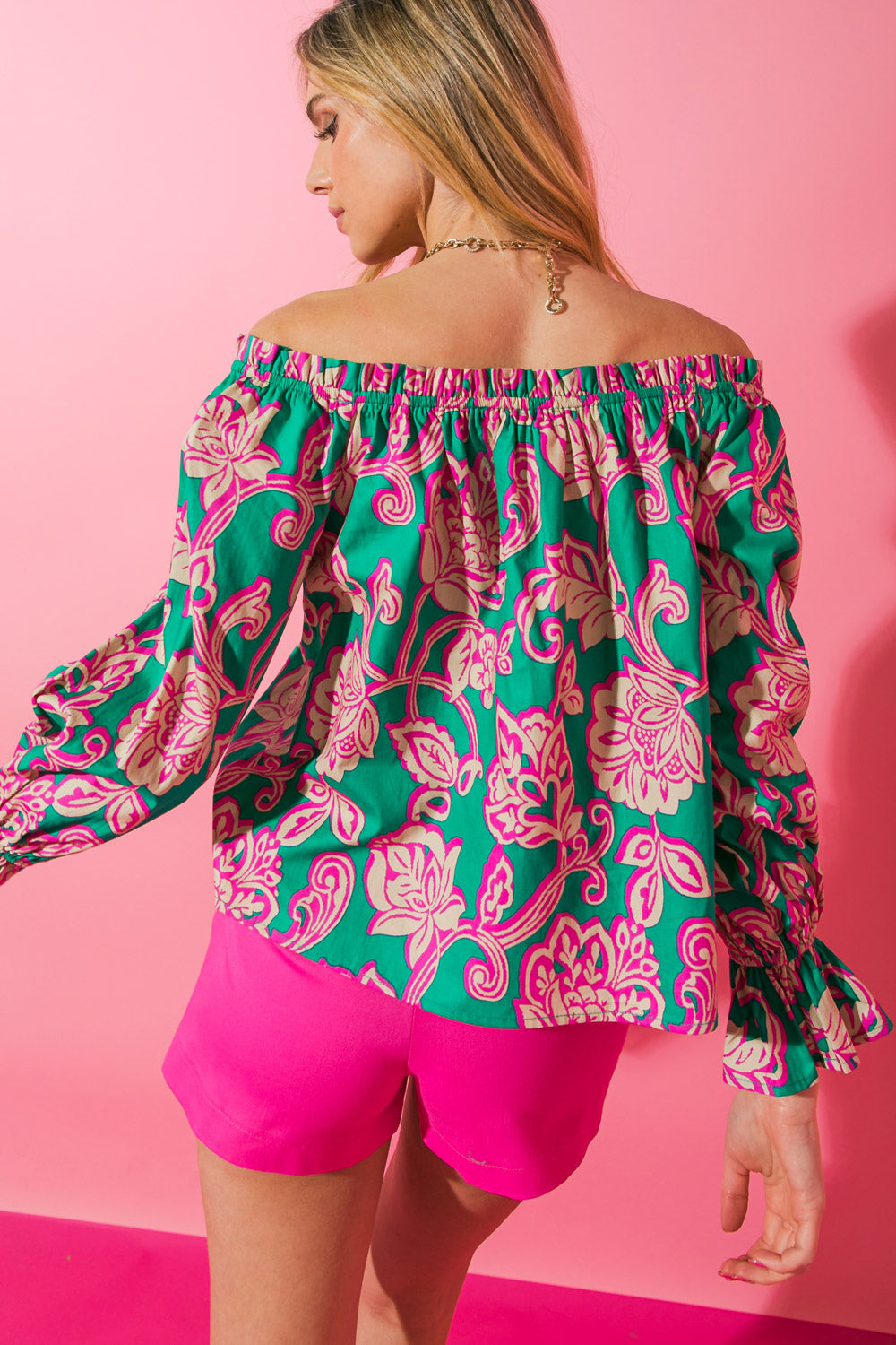 MEANT TO SHINE POPLIN TOP - MaraFormigone