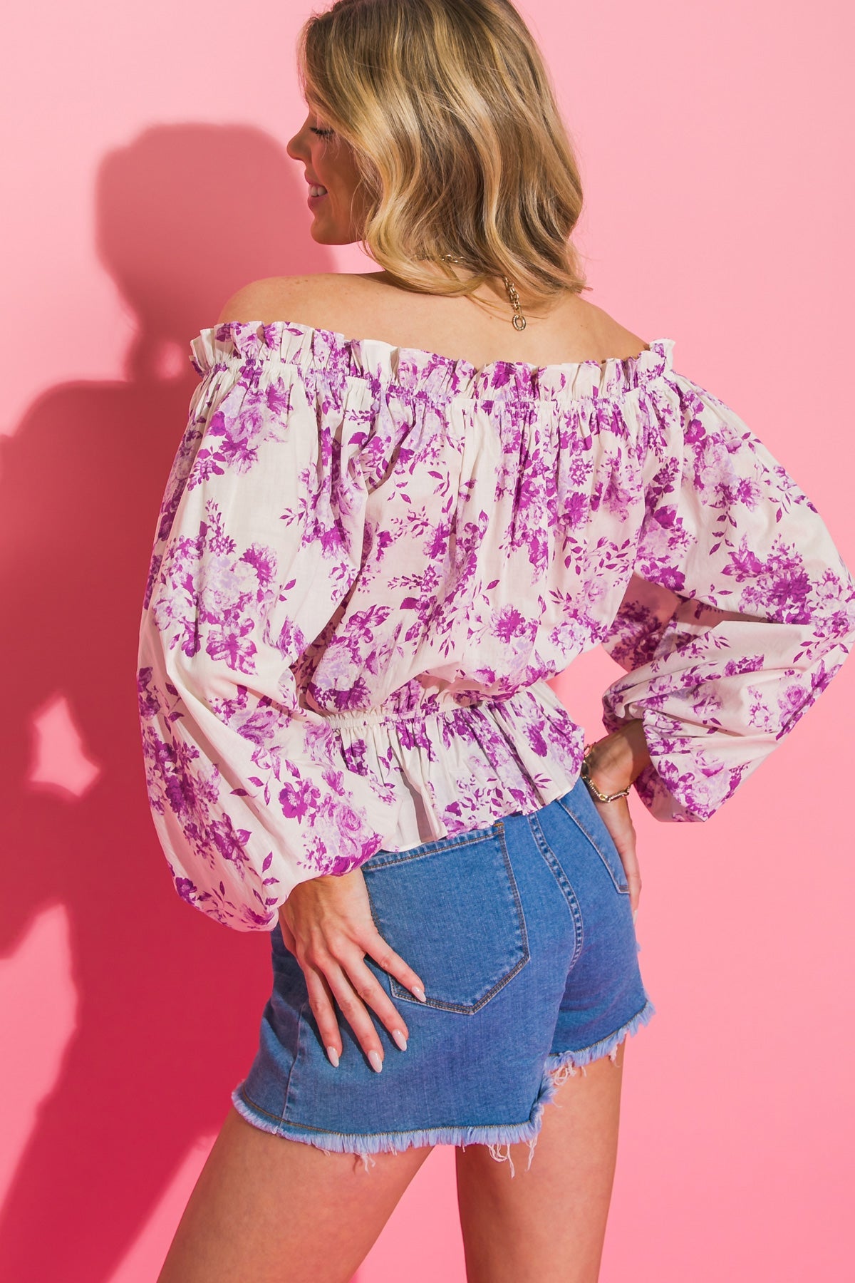 LOVELY ENTRANCE WOVEN TOP - MaraFormigone