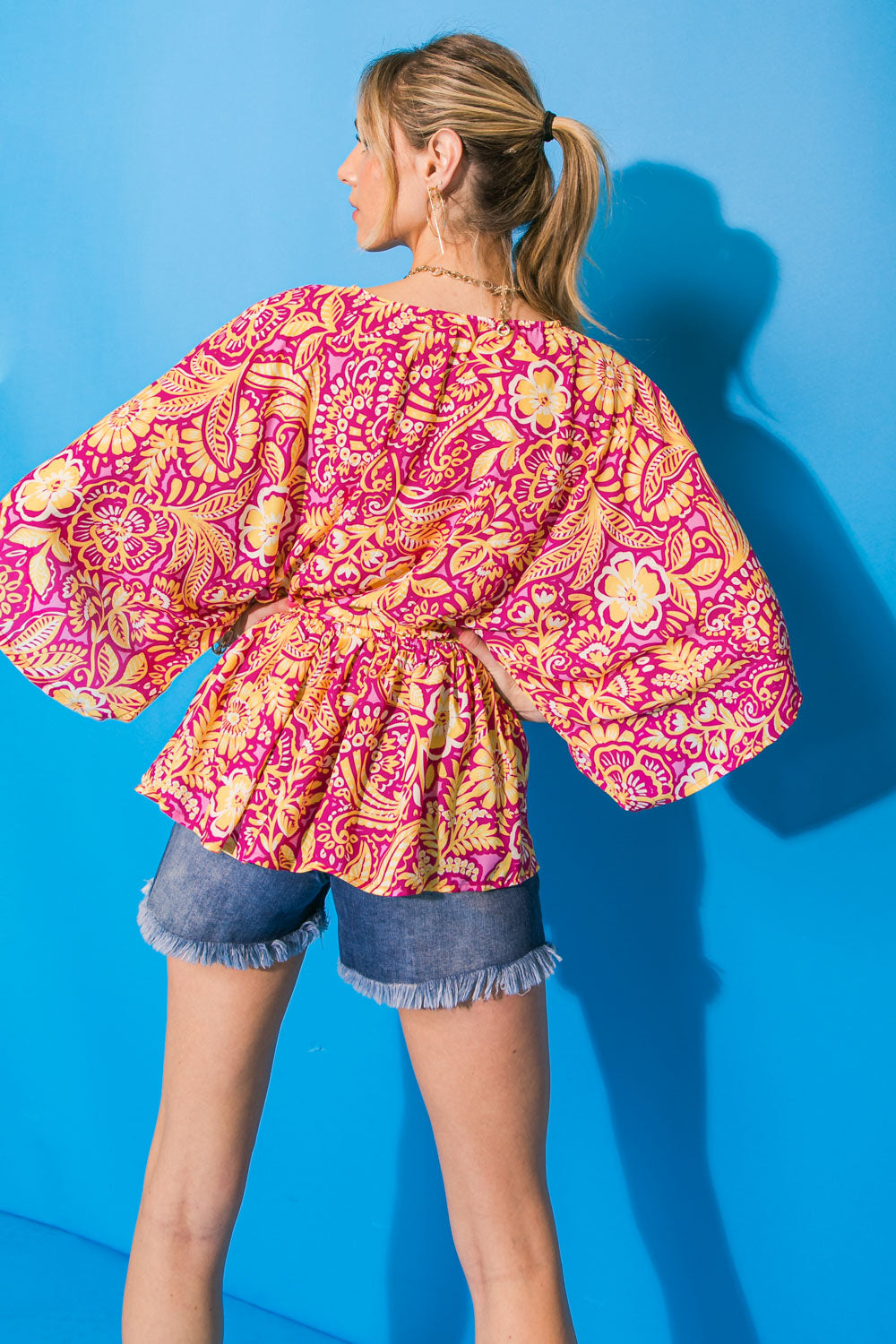 GIFT OF LOVE WOVEN TOP - MaraFormigone